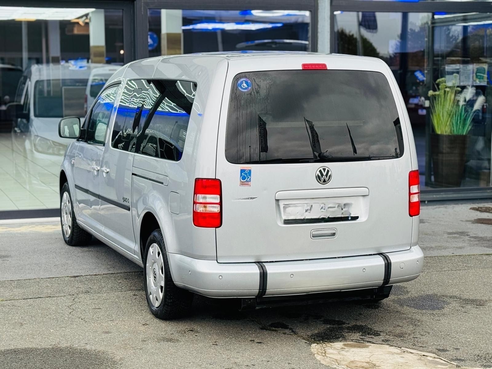 Volkswagen Caddy Maxi-Jako-Behindertengerecht-Rampe foto 7
