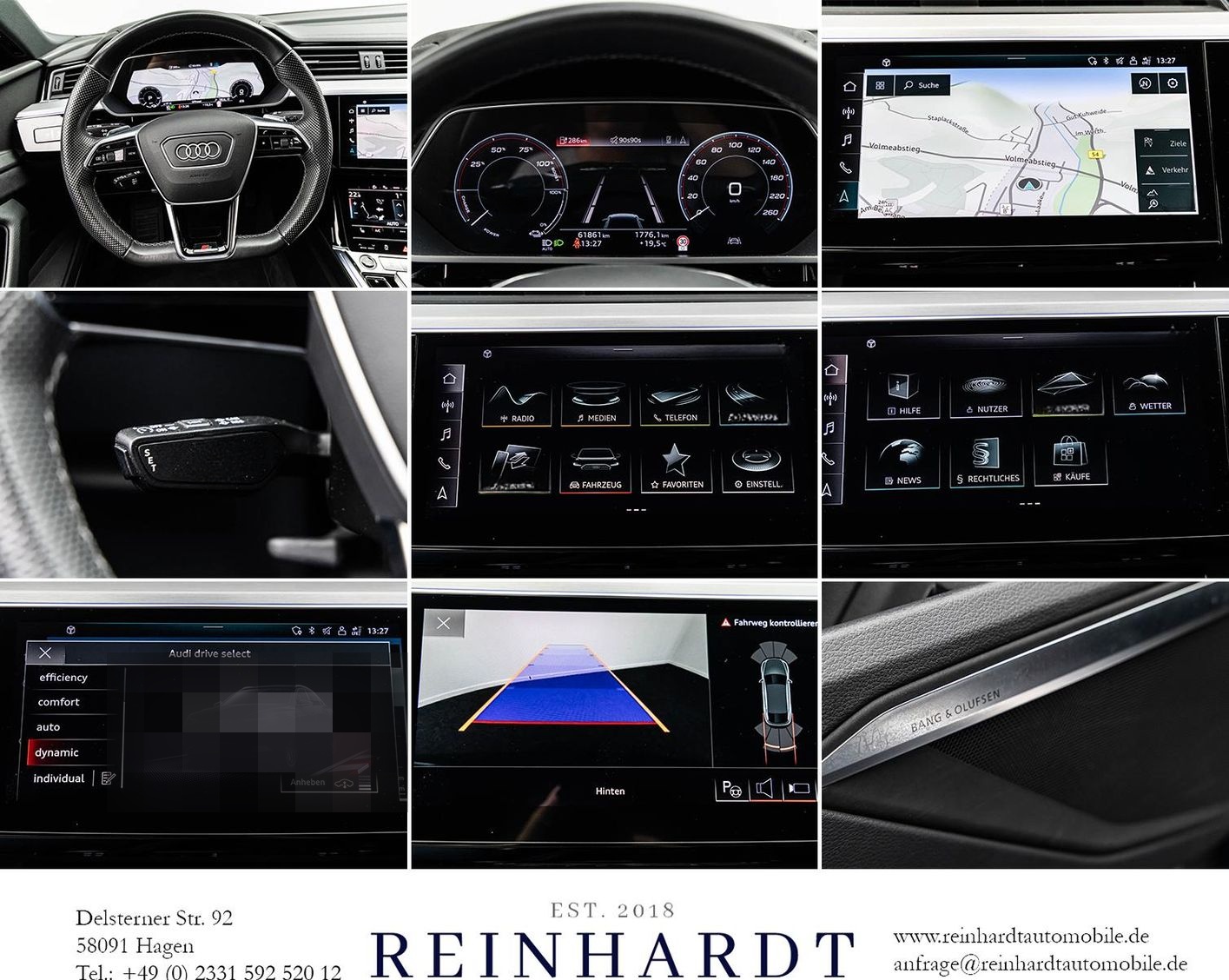 Audi E-TRON SPORTBACK 55 2x S LINE/21Z/HuD/PANO/B&O foto 24
