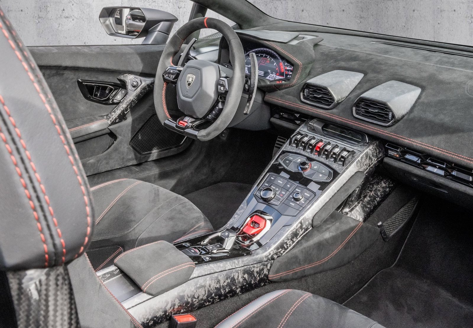 Lamborghini Huracan Performante Spyder Grigio Telesto foto 11