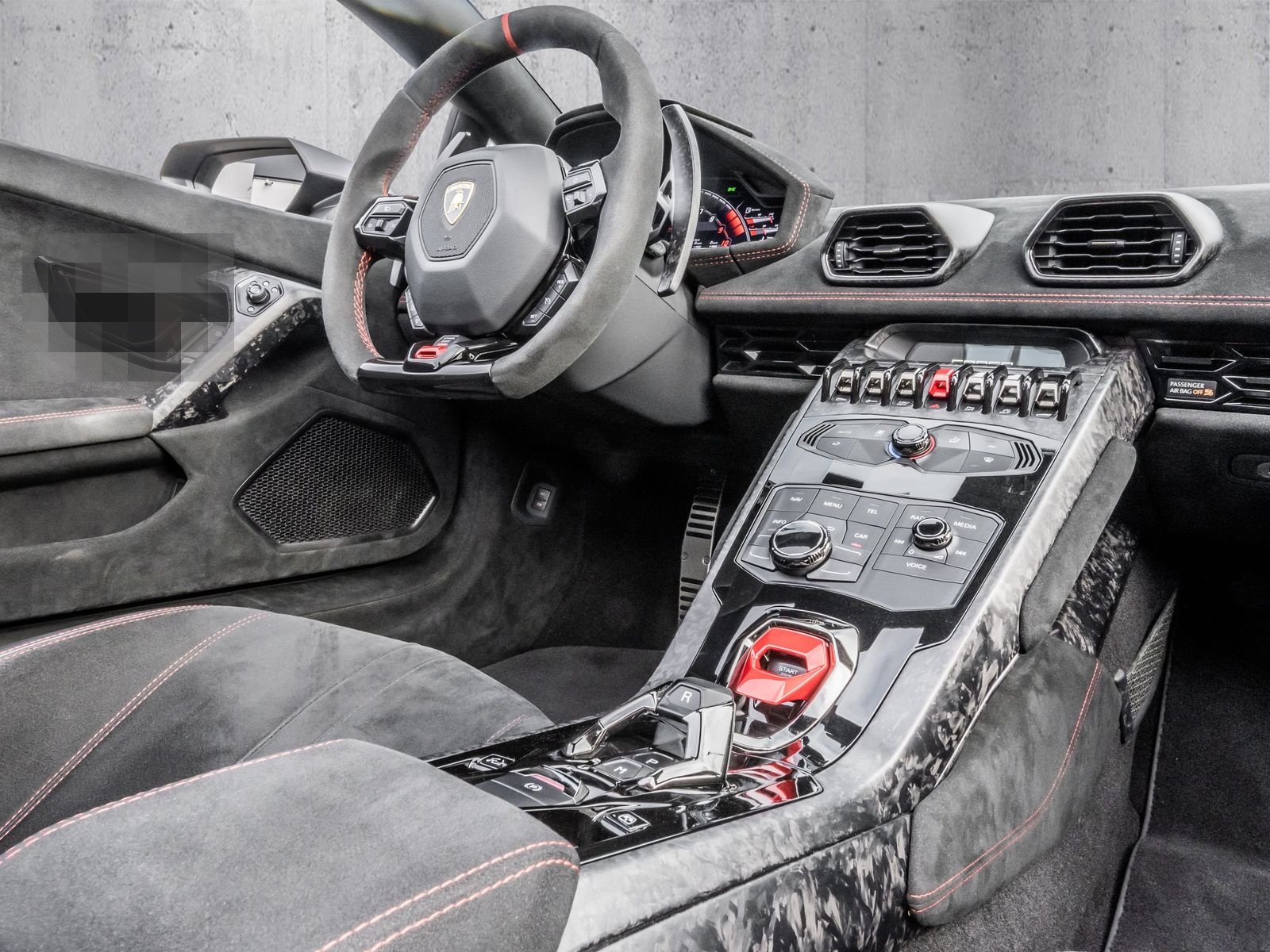 Lamborghini Huracan Performante Spyder Grigio Telesto foto 14