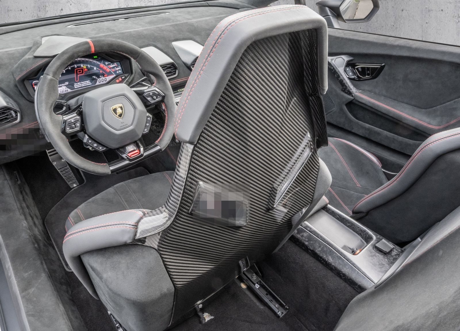 Lamborghini Huracan Performante Spyder Grigio Telesto foto 19