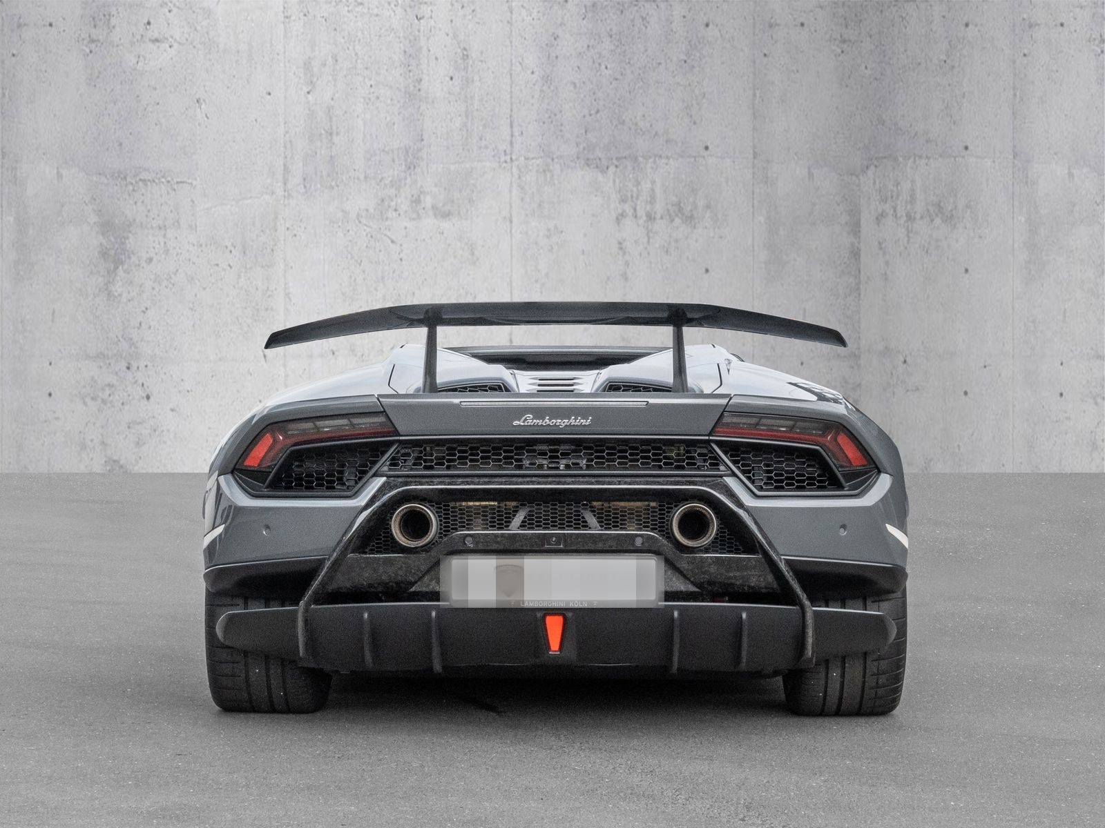 Lamborghini Huracan Performante Spyder Grigio Telesto foto 5