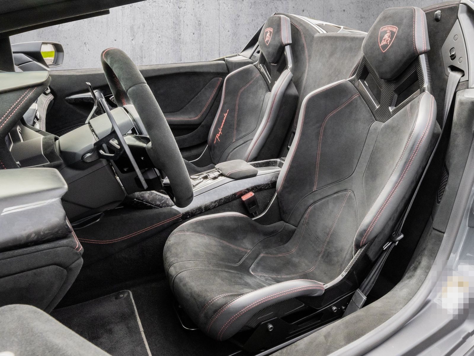 Lamborghini Huracan Performante Spyder Grigio Telesto foto 8