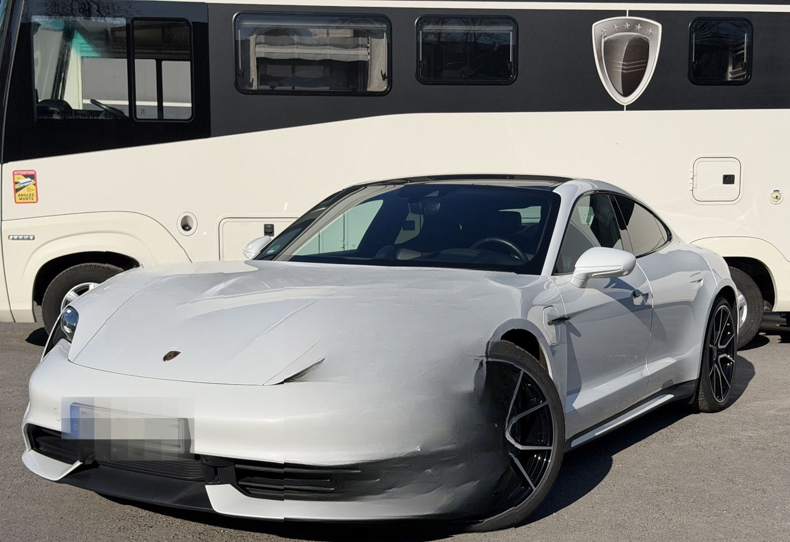 Porsche Taycan Turbo / PSCB / Winterreifen foto 14