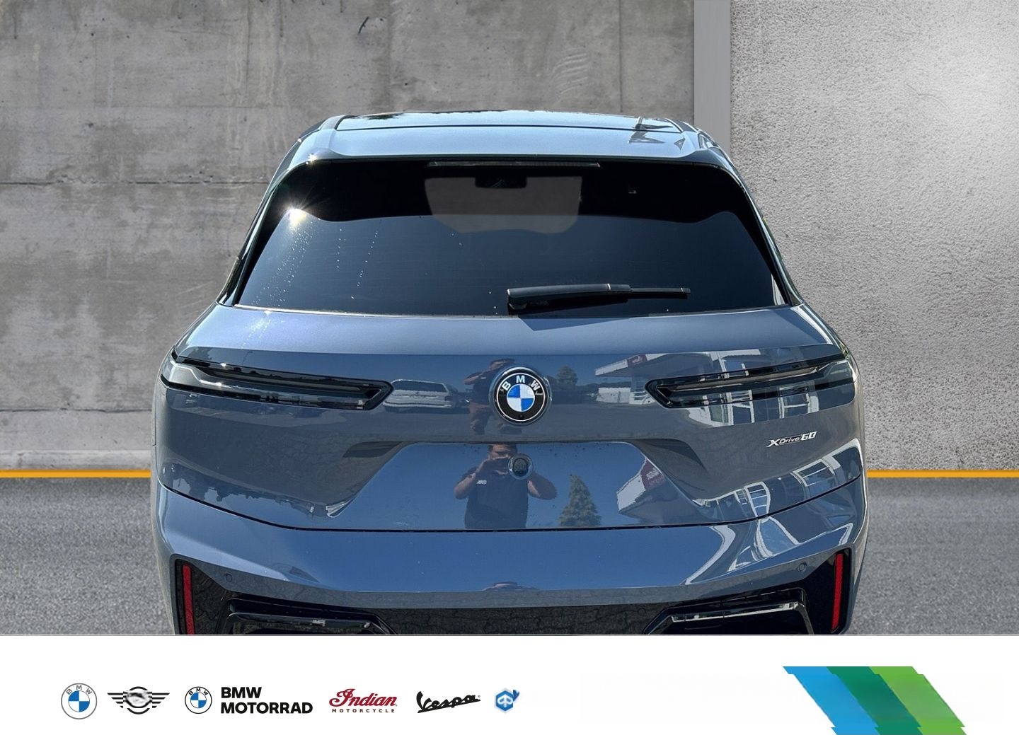 BMW iX 60 M Sport Park-Assistent Sportpaket HUD Luft foto 7