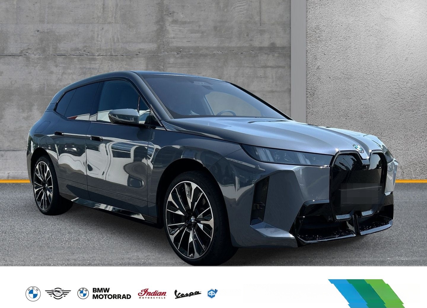 BMW iX 60 M Sport Park-Assistent Sportpaket HUD Luft foto 8