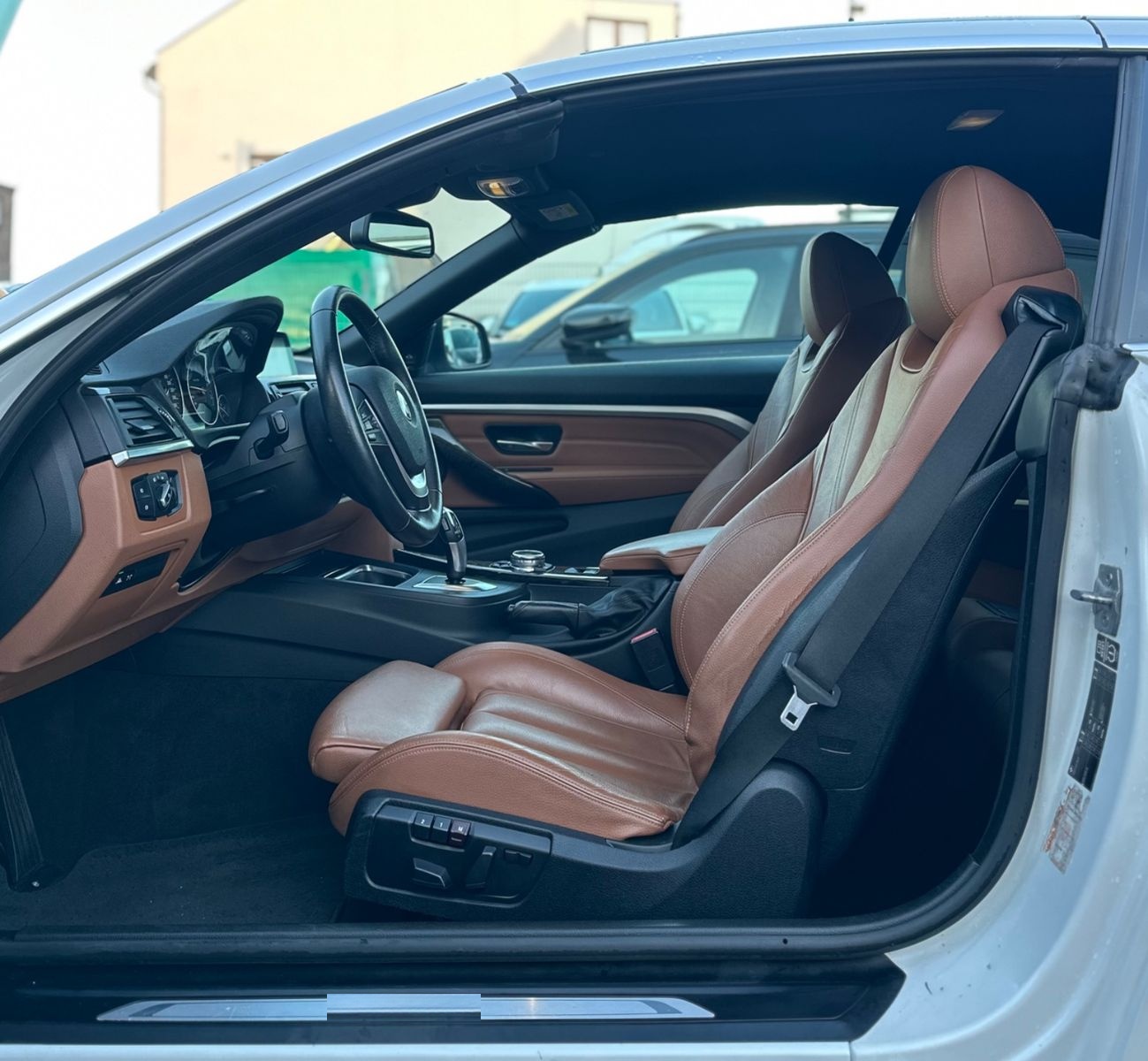 BMW 435i CABRIO*SPORT-LINE*H&K-HEAD-UP-KAM-TMP-LEDER foto 12