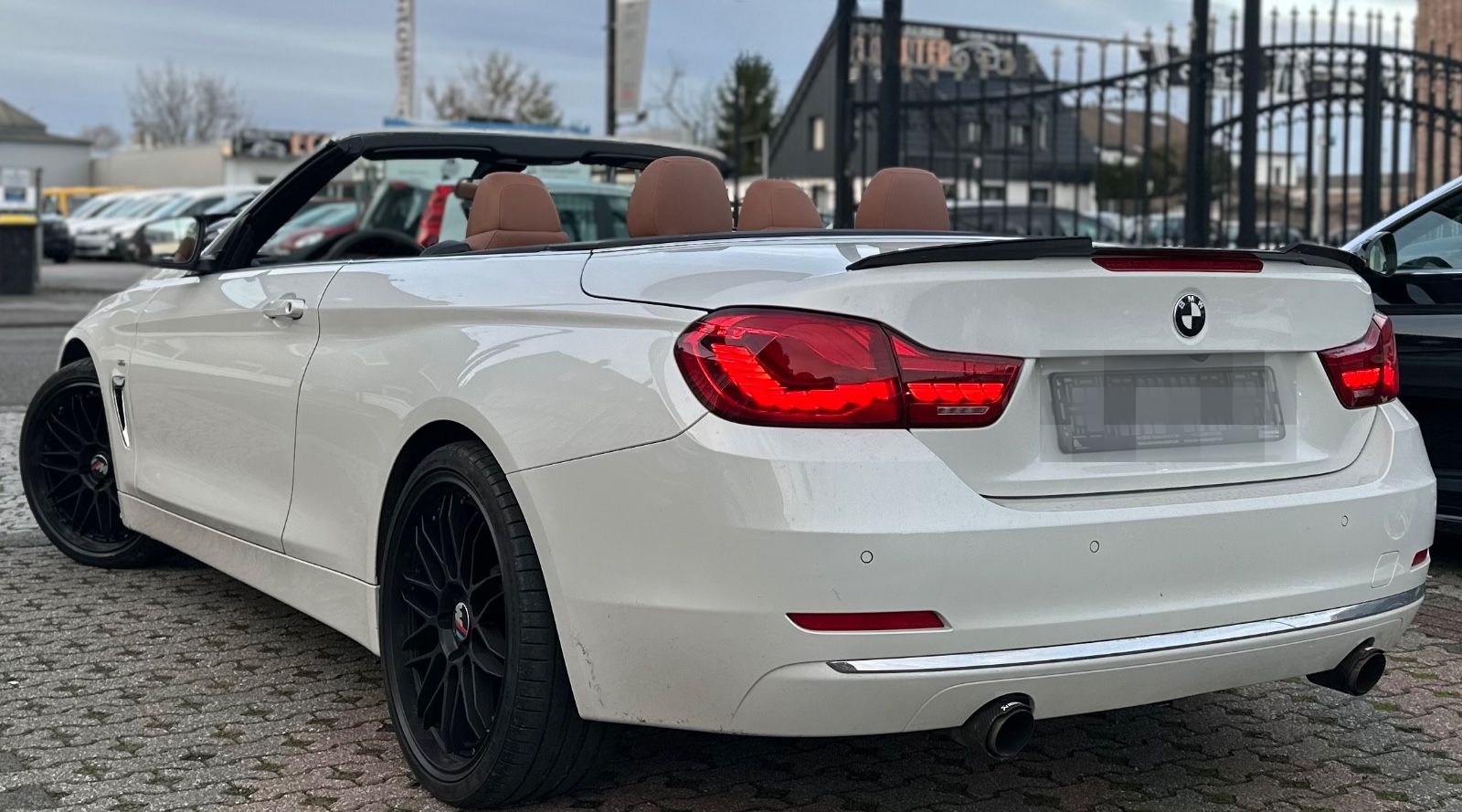BMW 435i CABRIO*SPORT-LINE*H&K-HEAD-UP-KAM-TMP-LEDER foto 3