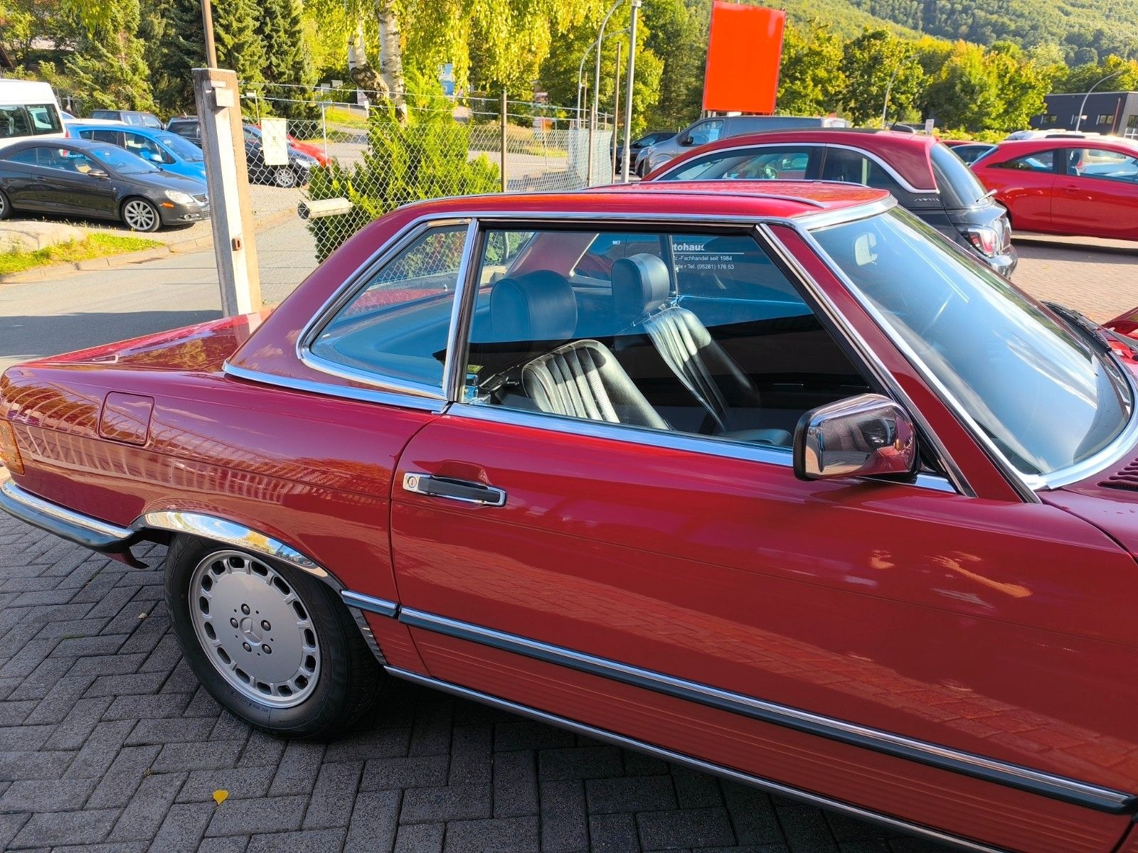 Mercedes-Benz 500 SL  W107  Deutsches Fahrzeug !!! foto 9