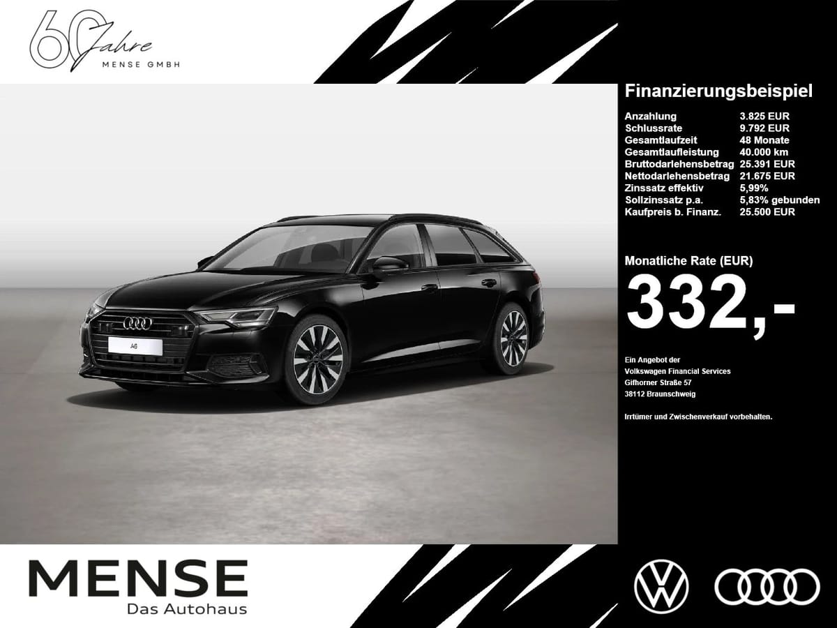 Audi A6 Avant 35 TDI S tronic Sport CarPlay Standhzg