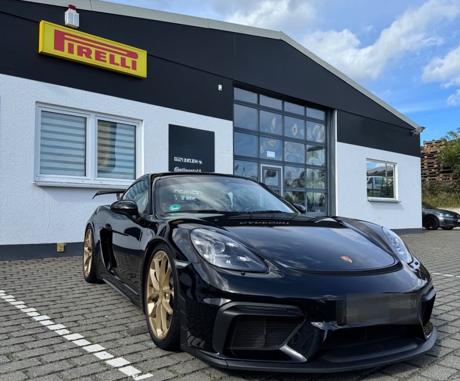 Porsche Cayman GT4 Clubsport-Paket Vollschalensitze