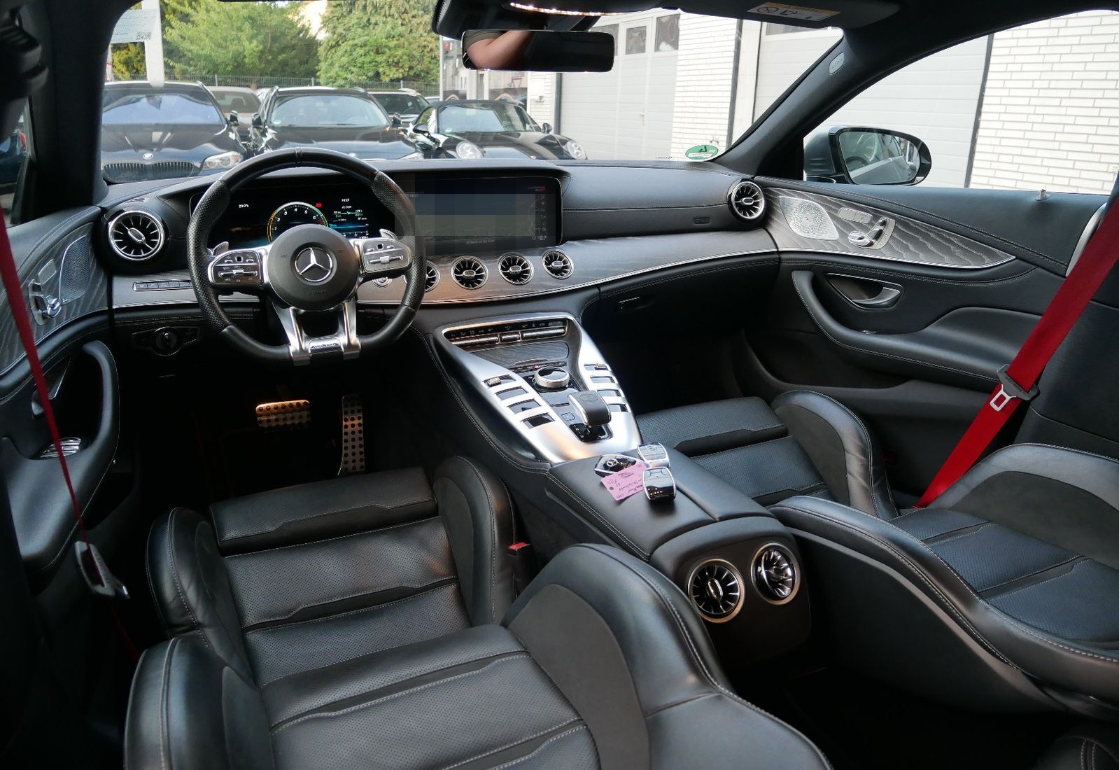 Mercedes-Benz AMG GT 53 4Matic+V8-Paket Wide Spur Soft Burm360 foto 11