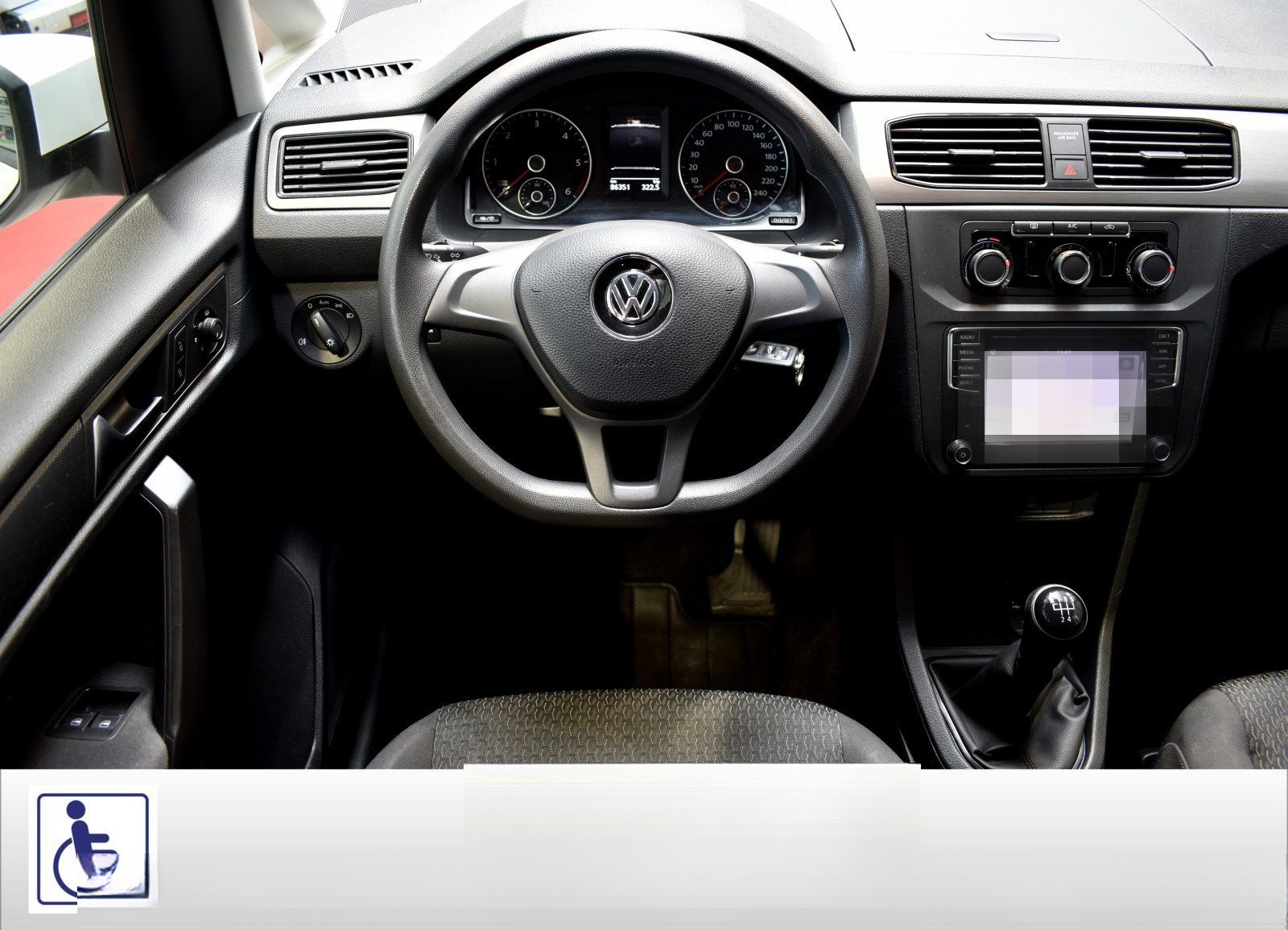 Volkswagen Caddy Maxi Trendline 2.0 TDI BMT EU6d-T rollstuh foto 11