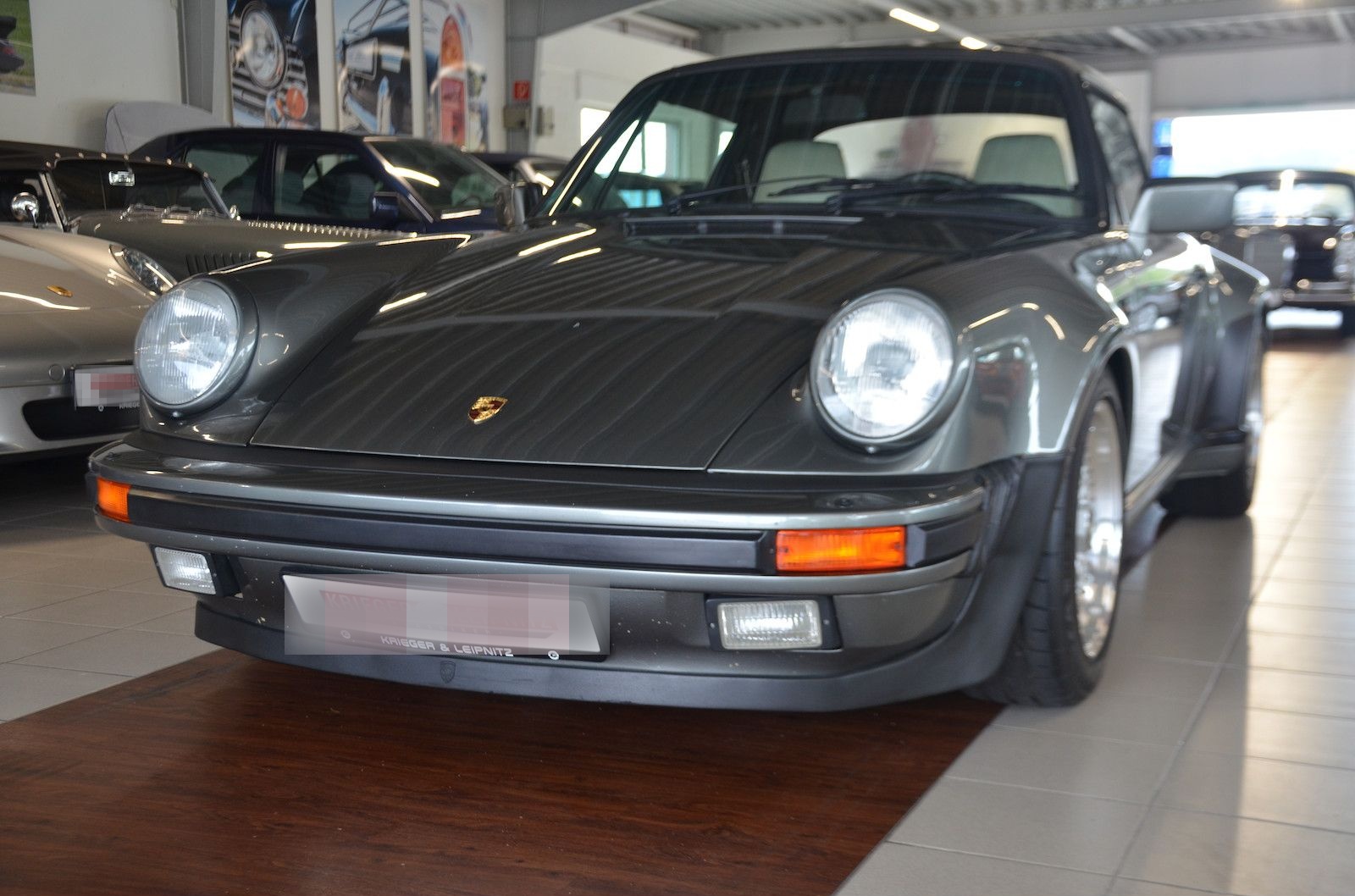 Porsche 911 Turbo Unikat! 3.Hd. felsengrün Original ! foto 2