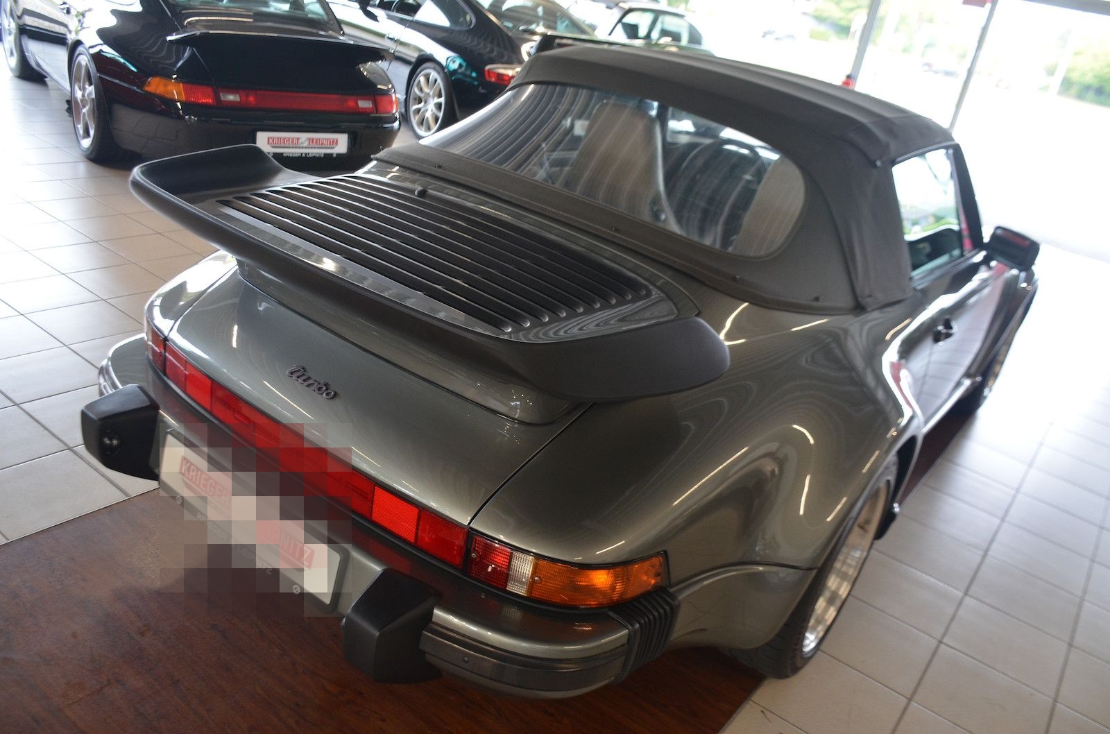 Porsche 911 Turbo Unikat! 3.Hd. felsengrün Original ! foto 4