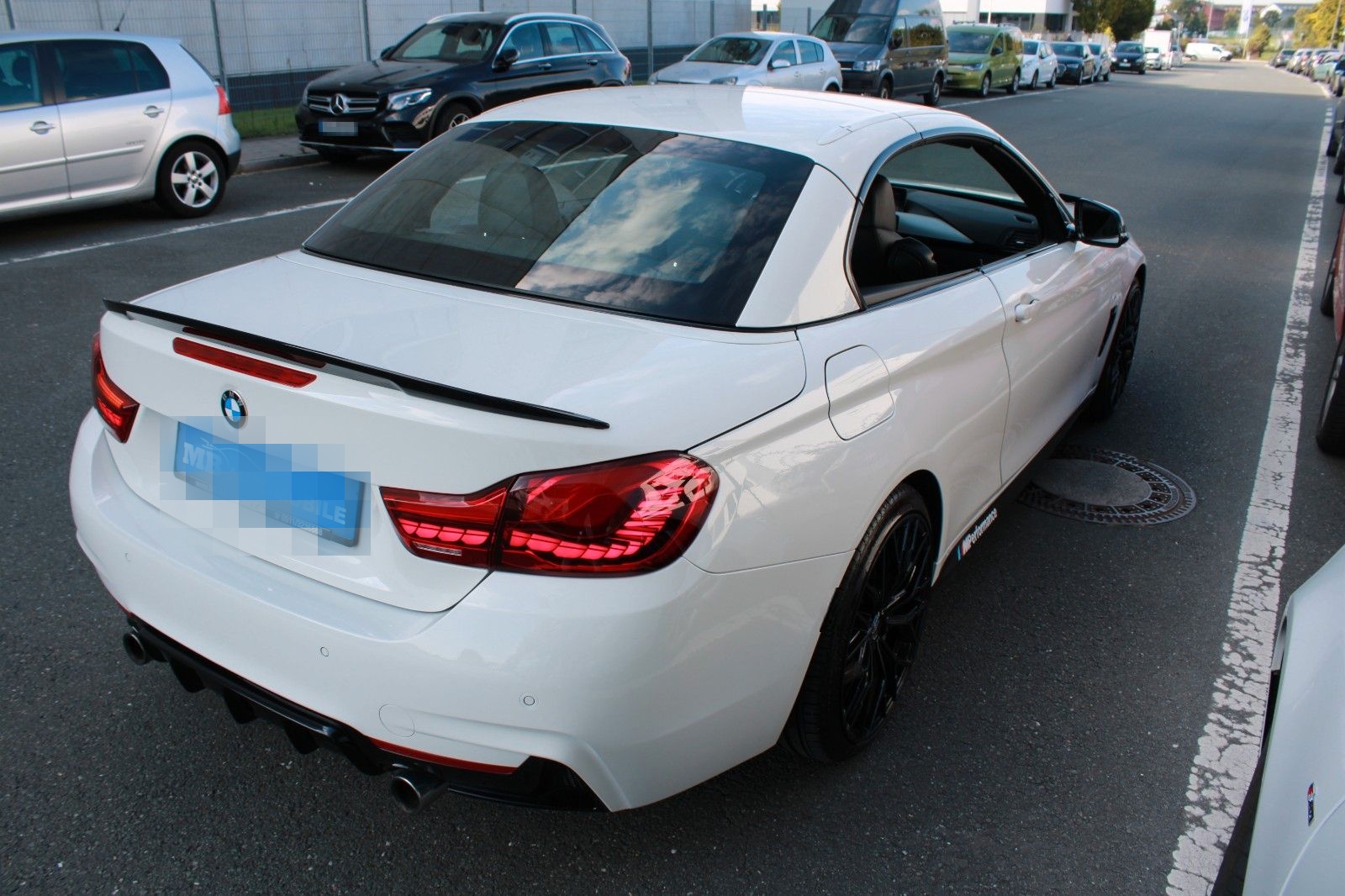 BMW 435i Cabrio M-Paket LED HUD H&K NackenHzg DE.FZ! foto 11