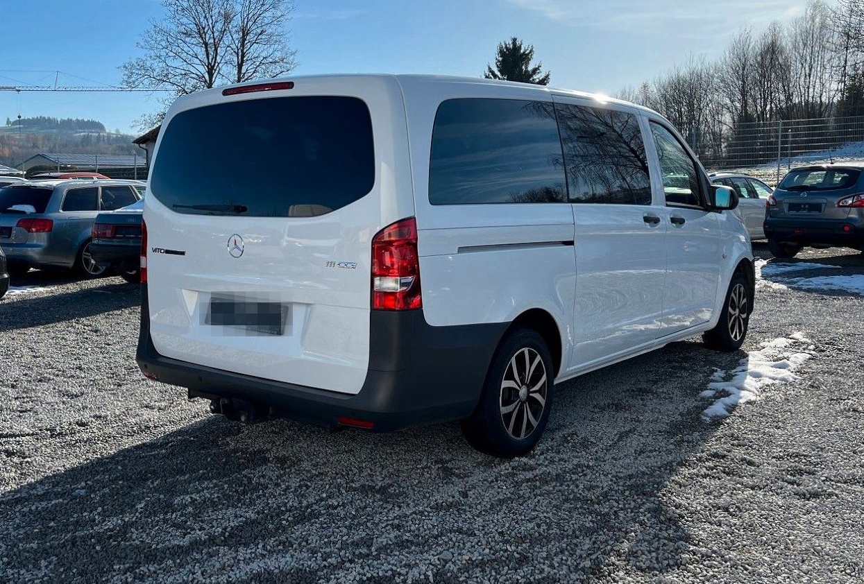 Mercedes-Benz Vito Tourer 111 CDI Pro FWD lang, 8-Sitze, AHK foto 3
