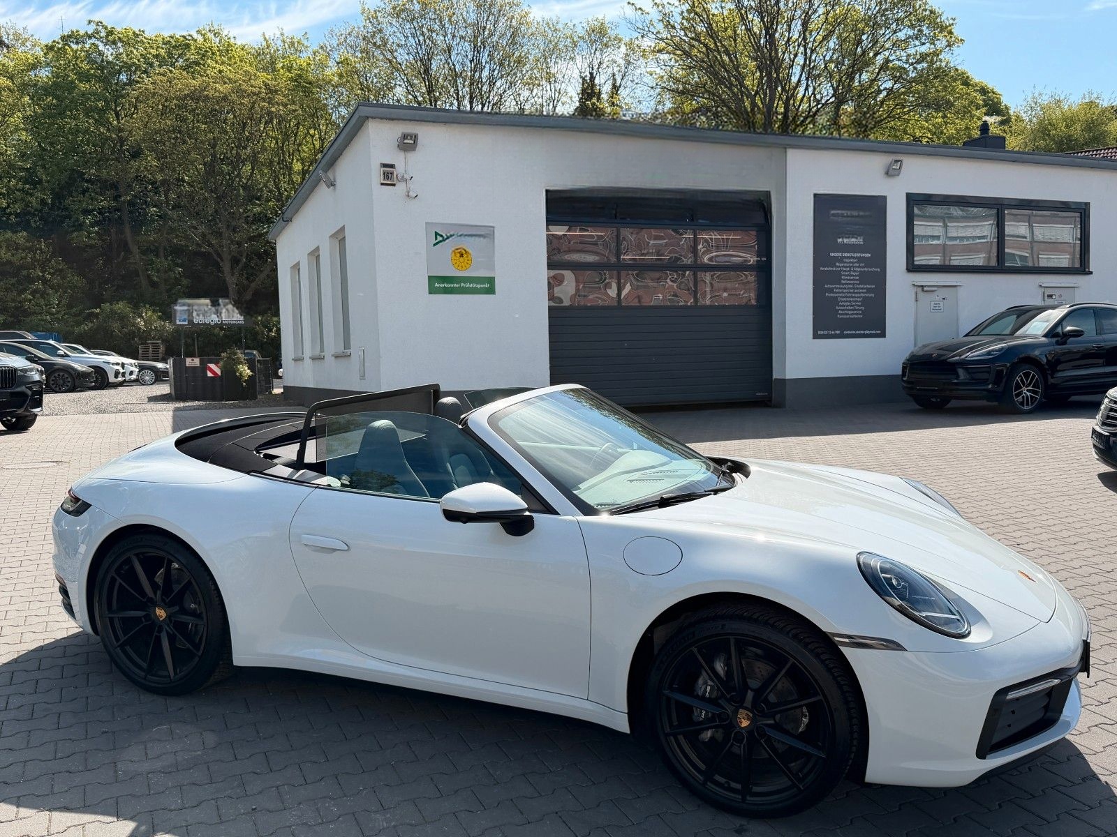 Porsche 911 Carrera Cabriolet Aut. 1 Hand Approved 02/28 foto 11