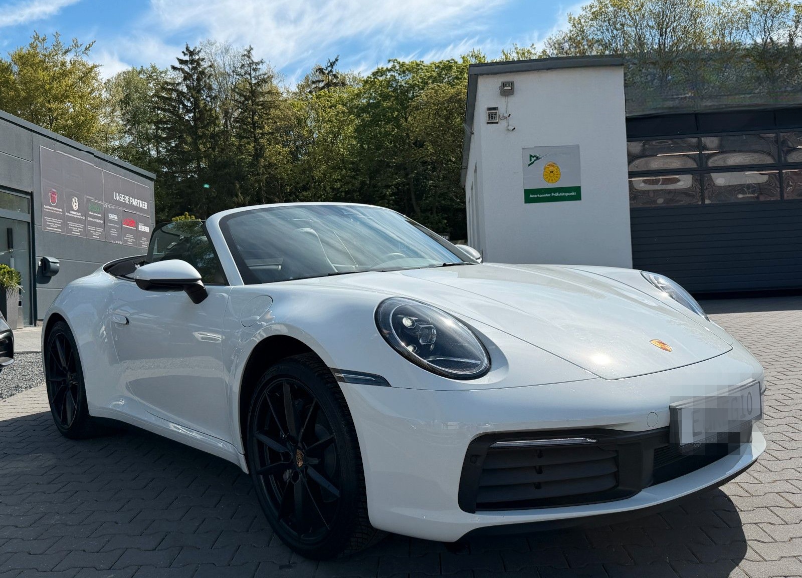 Porsche 911 Carrera Cabriolet Aut. 1 Hand Approved 02/28 foto 9