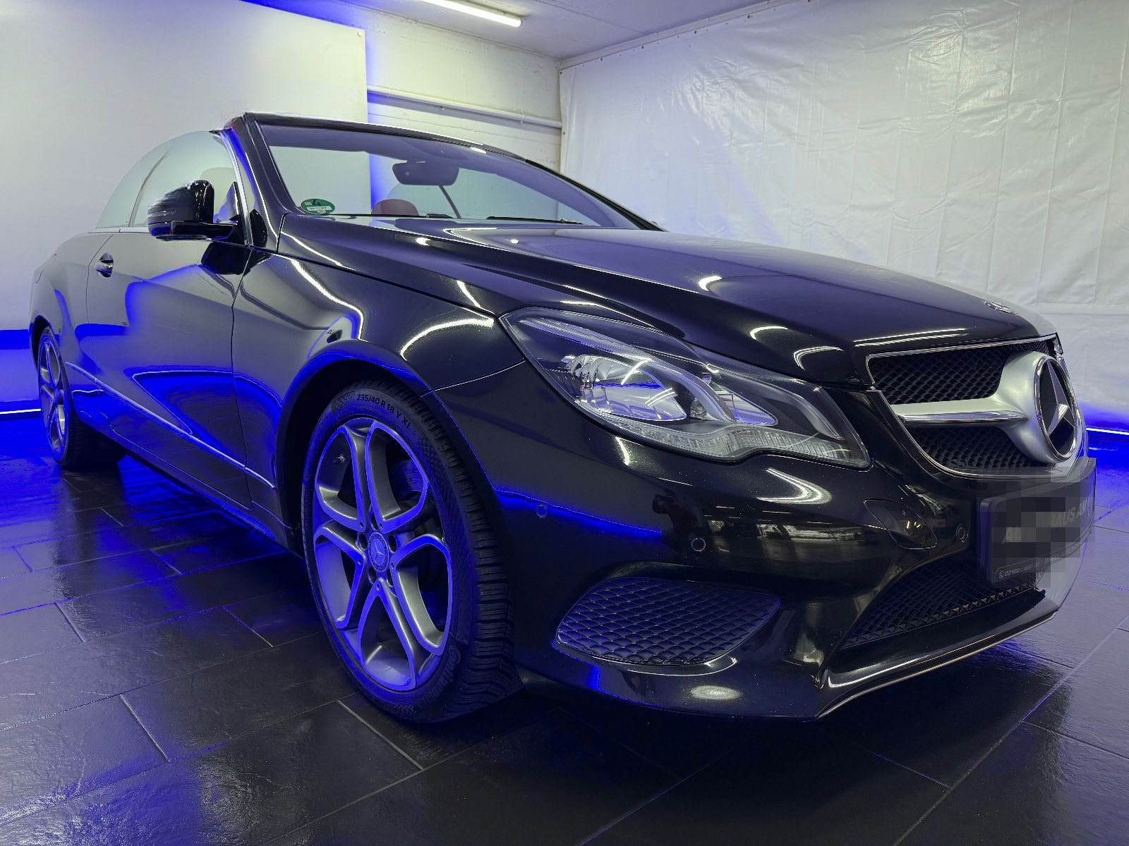 Mercedes-Benz E 200 Cabrio Sport AIRSCARF LEDER LED NAVI 2ZONE foto 14