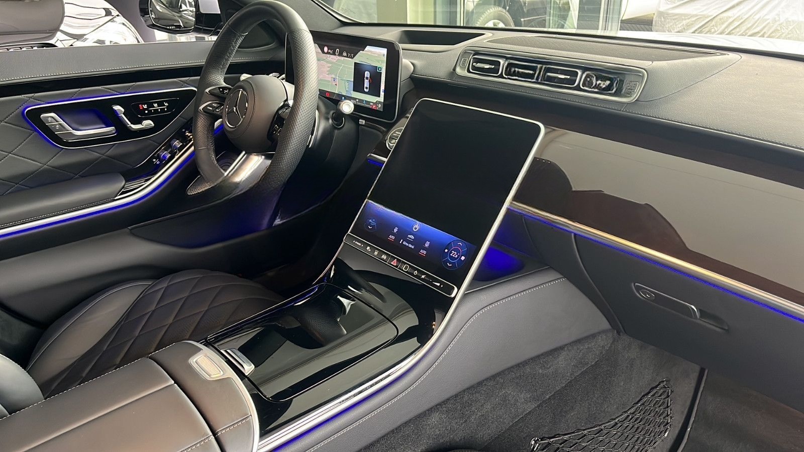 Mercedes-Benz S400d 4M LANG AMG+20"|NAPPA RAUTE|PANO|STANDHZ foto 13