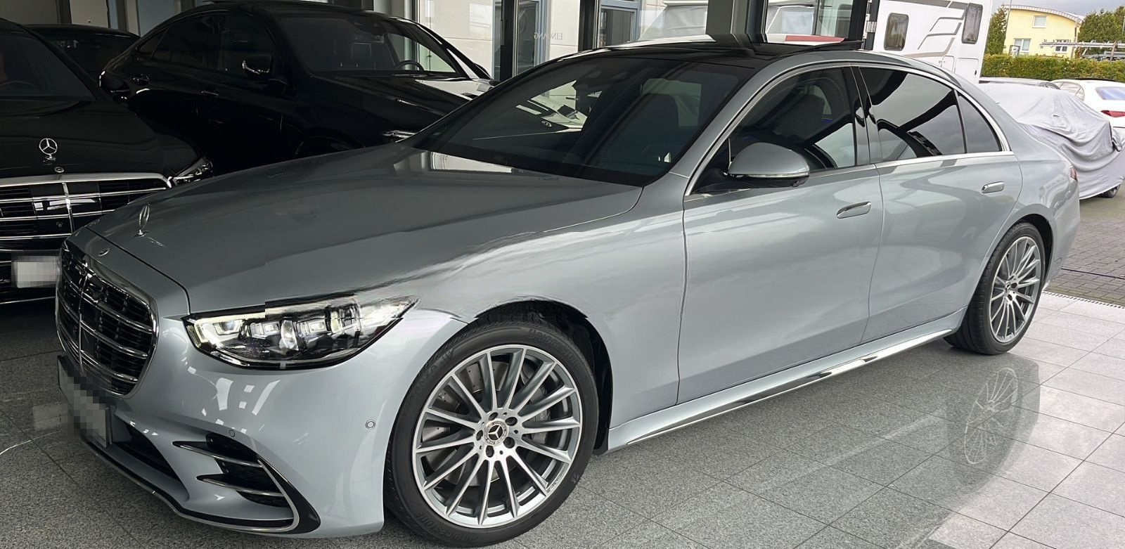 Mercedes-Benz S400d 4M LANG AMG+20"|NAPPA RAUTE|PANO|STANDHZ foto 4