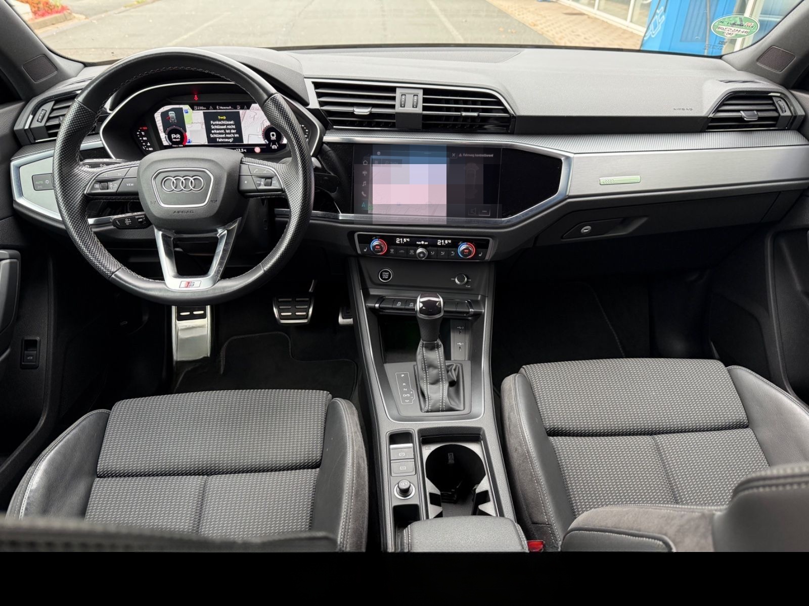 Audi Q3 35 TDI S line Black Edition Virtual Leder Mat foto 11