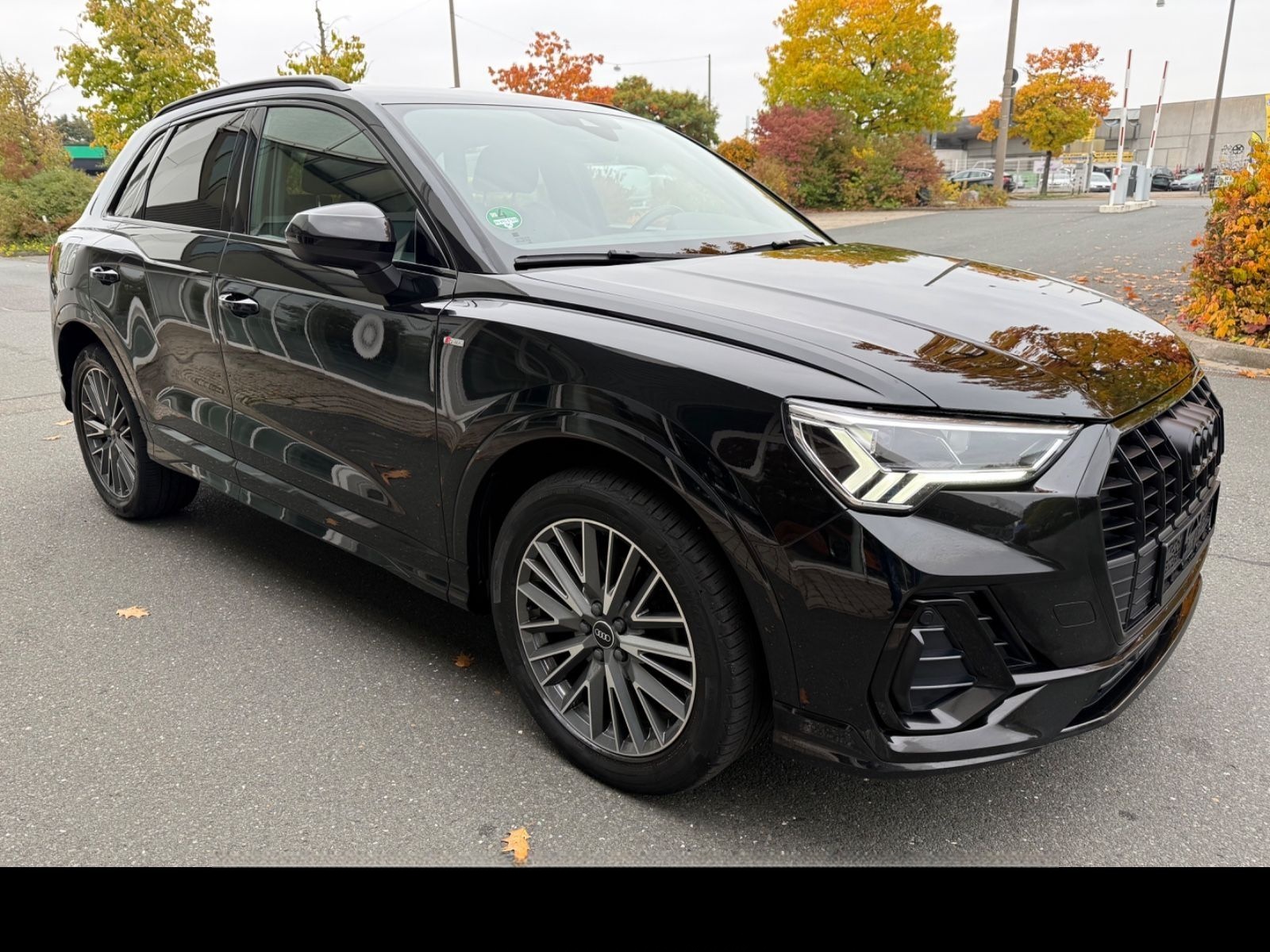 Audi Q3 35 TDI S line Black Edition Virtual Leder Mat foto 3