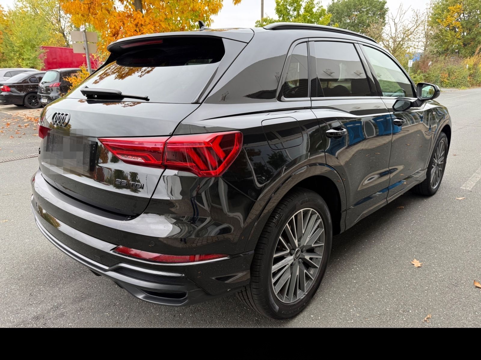 Audi Q3 35 TDI S line Black Edition Virtual Leder Mat foto 4