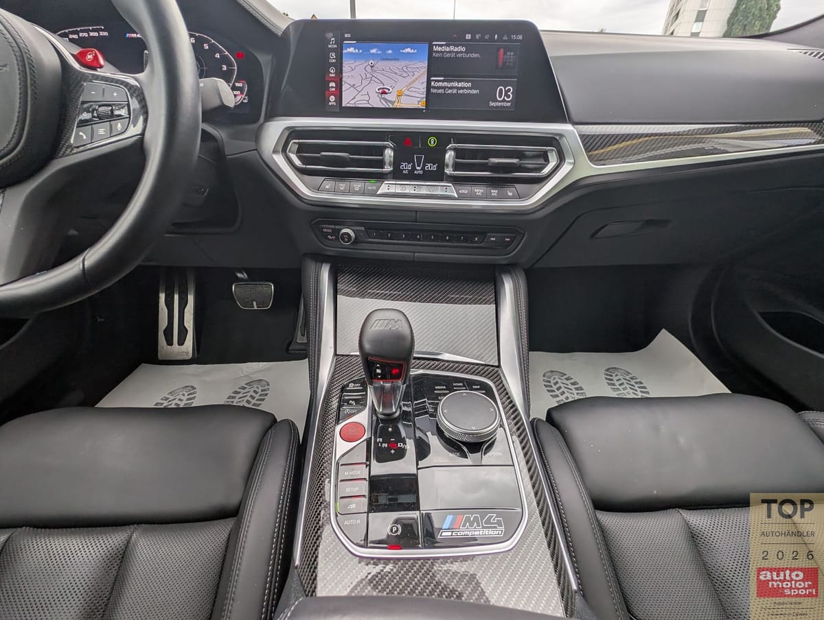 BMW M4 CoupeCompetition RWD Laser HUD Carbon DE-KFZ foto 21
