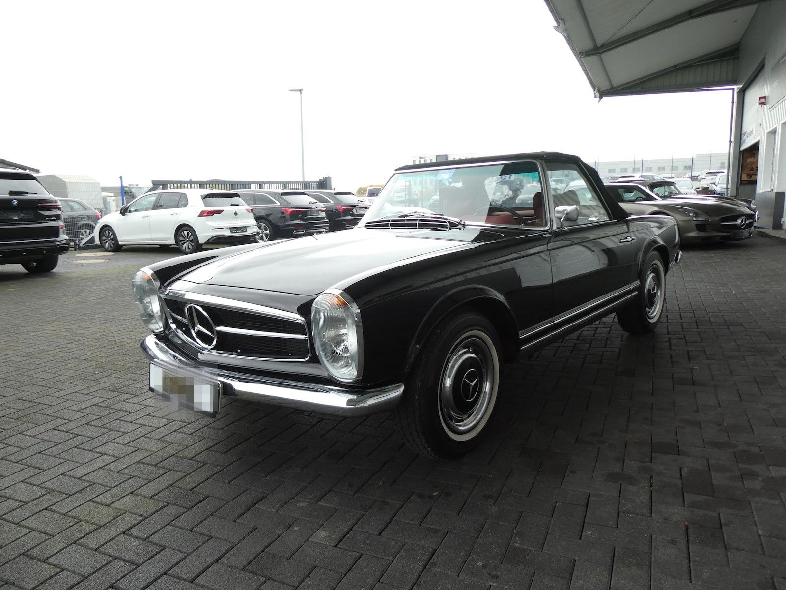 Mercedes-Benz 230 SL Pagode original in schwarz 040 foto 3