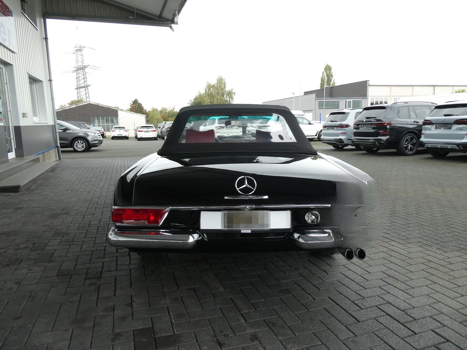 Mercedes-Benz 230 SL Pagode original in schwarz 040 foto 5