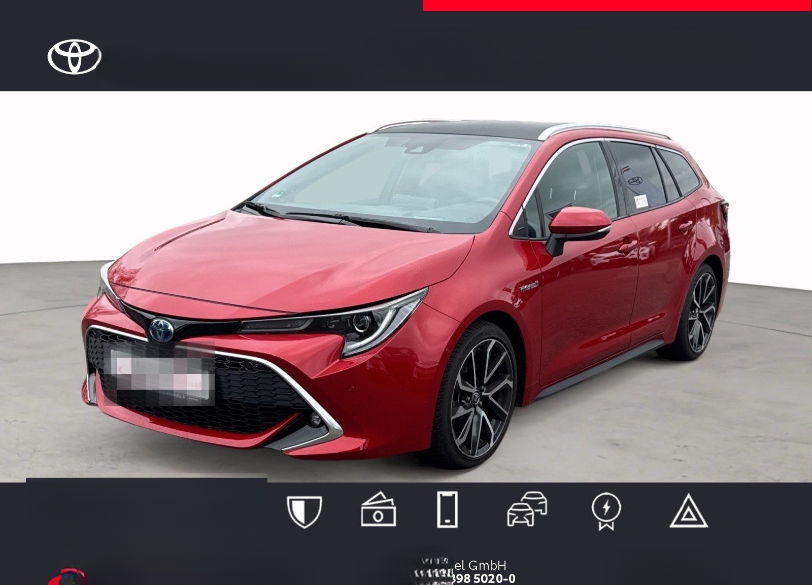 Toyota Corolla Touring Sports Hybrid Lounge---Behindert foto 1