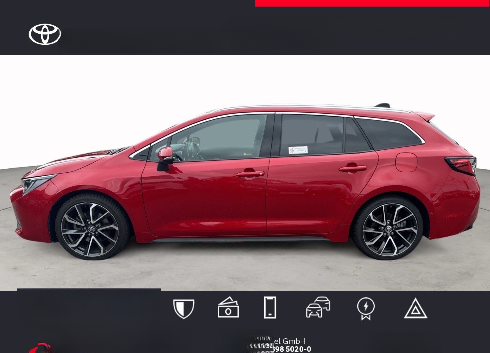 Toyota Corolla Touring Sports Hybrid Lounge---Behindert foto 2