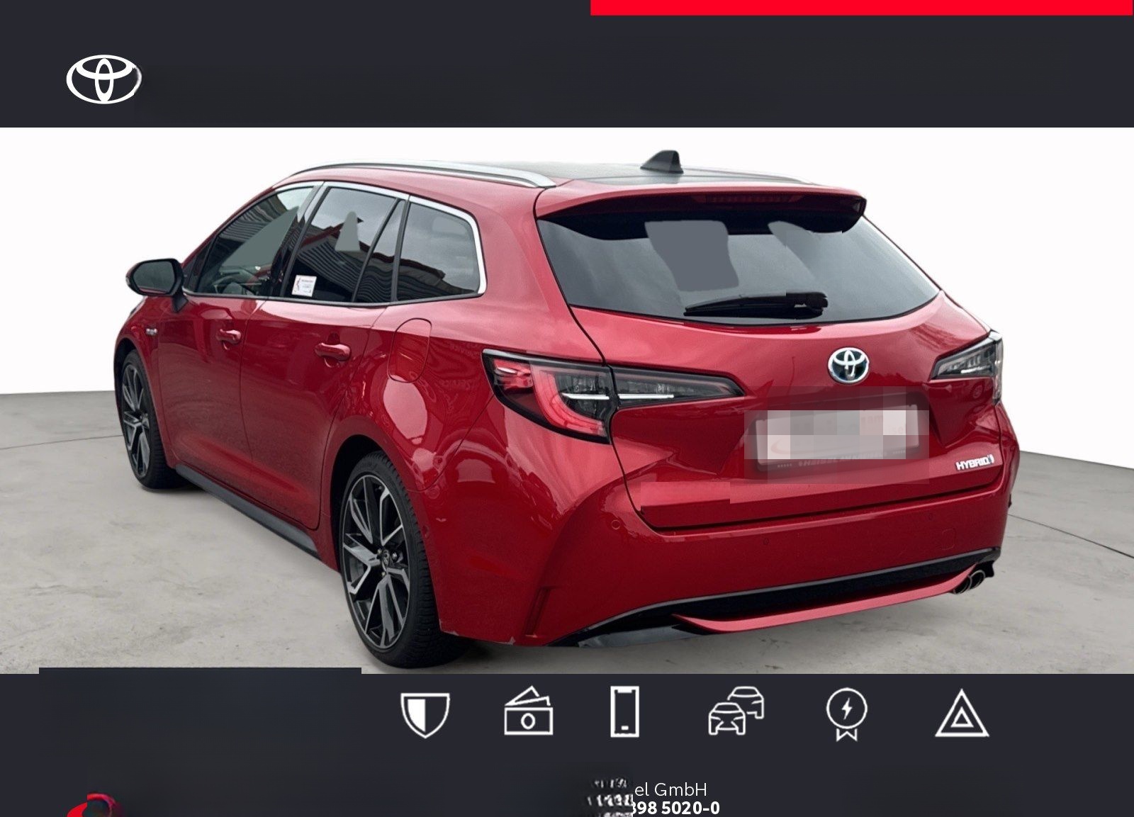 Toyota Corolla Touring Sports Hybrid Lounge---Behindert foto 3