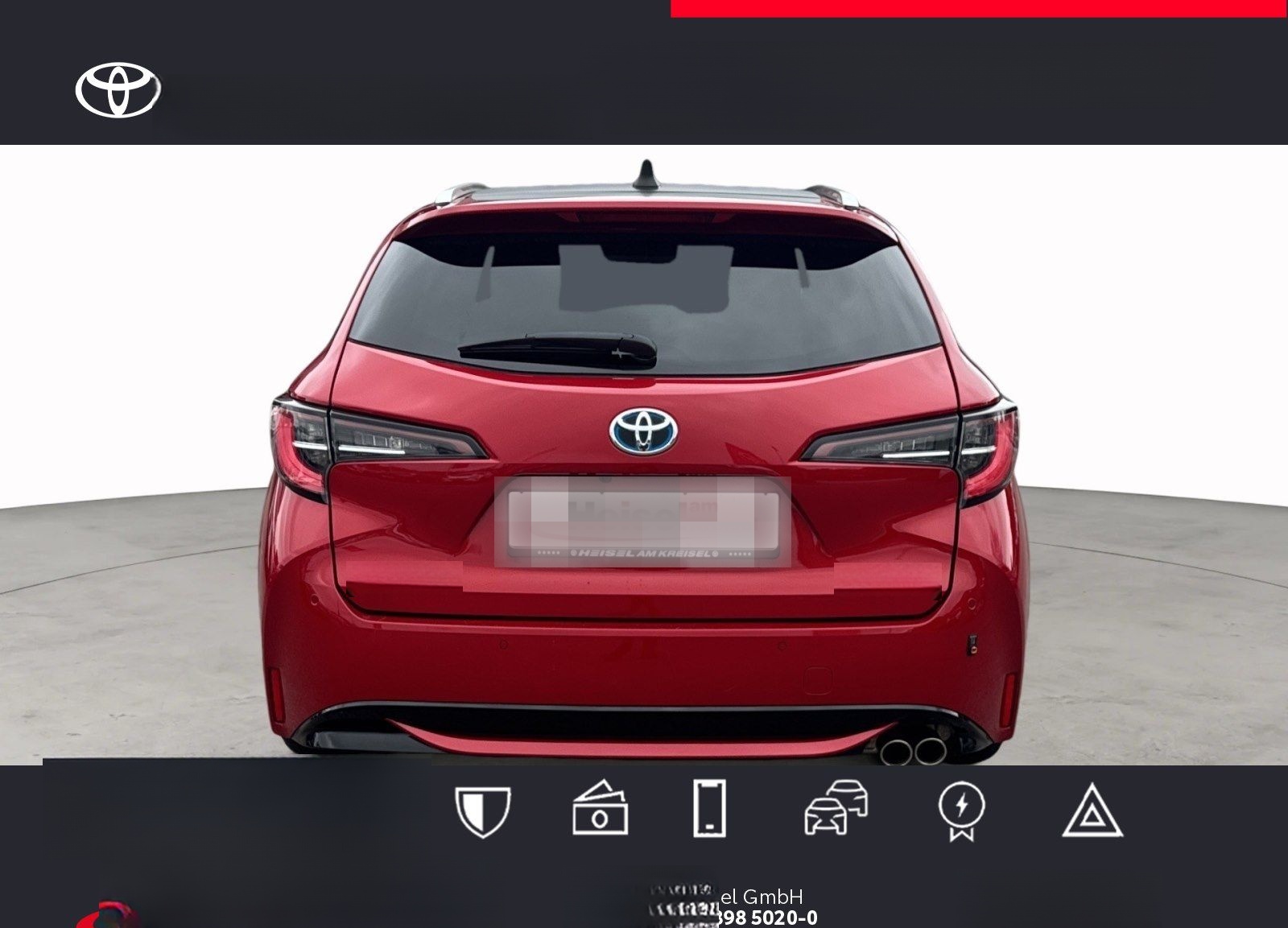 Toyota Corolla Touring Sports Hybrid Lounge---Behindert foto 4