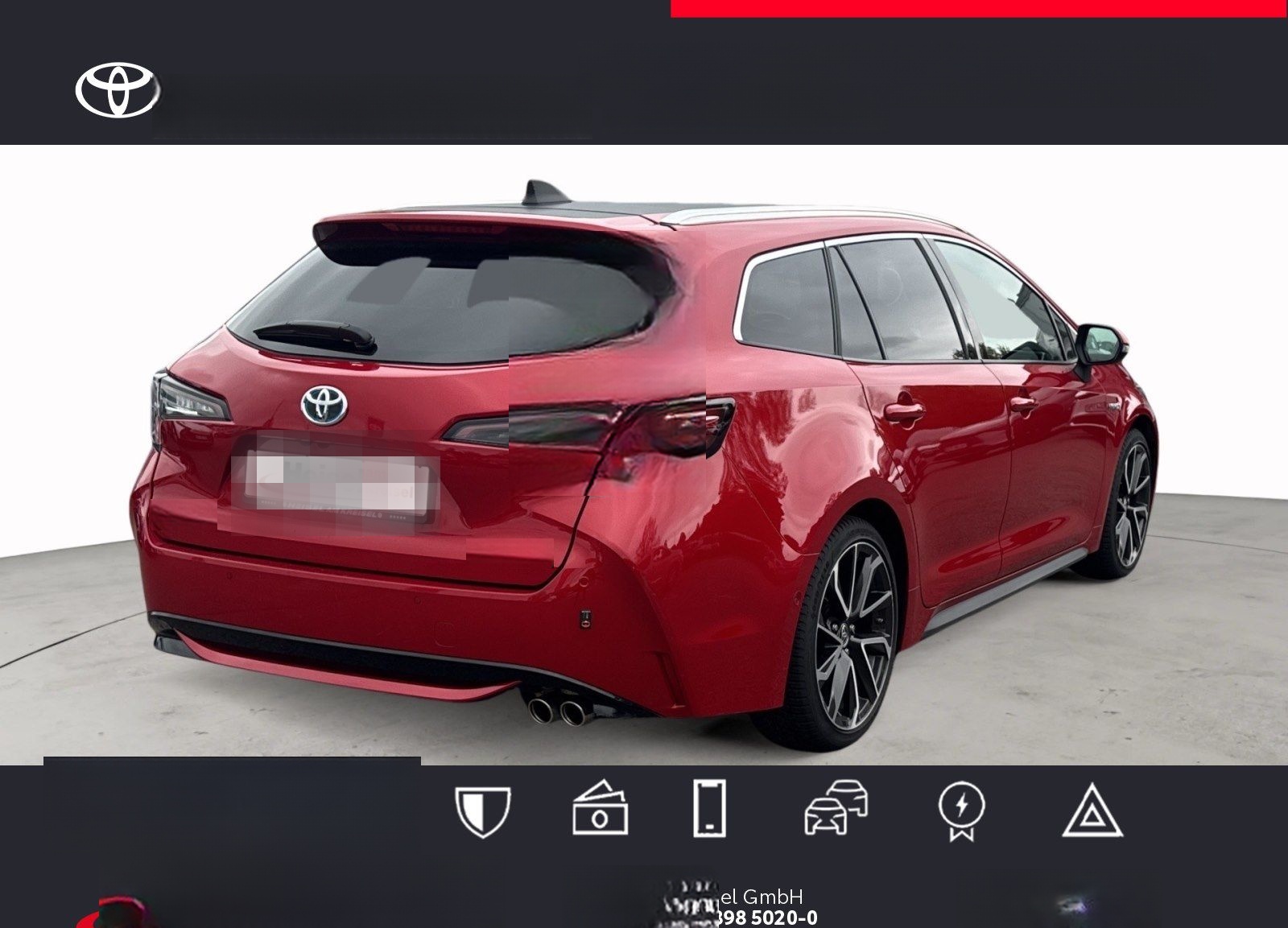 Toyota Corolla Touring Sports Hybrid Lounge---Behindert foto 5