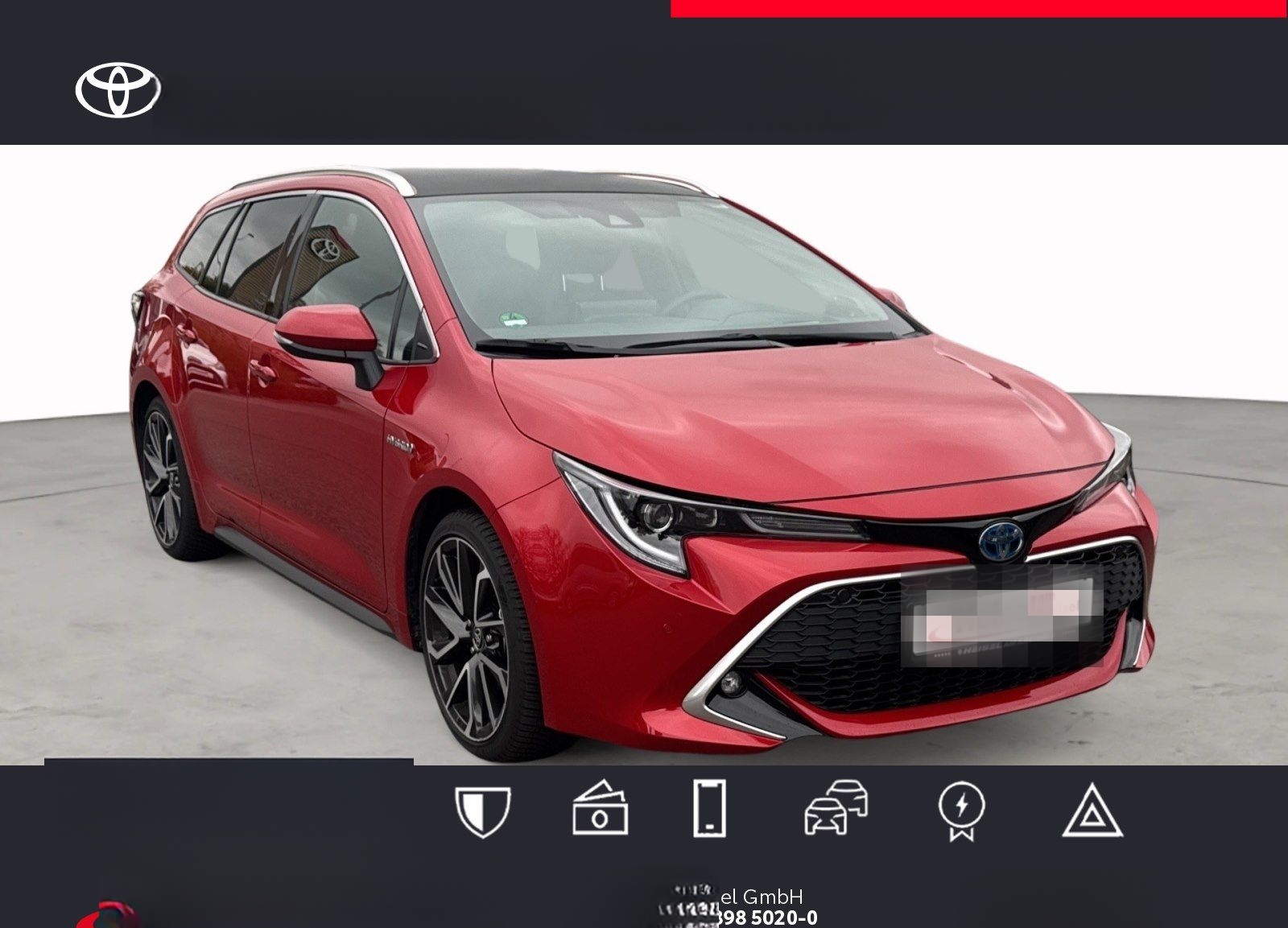 Toyota Corolla Touring Sports Hybrid Lounge---Behindert foto 7
