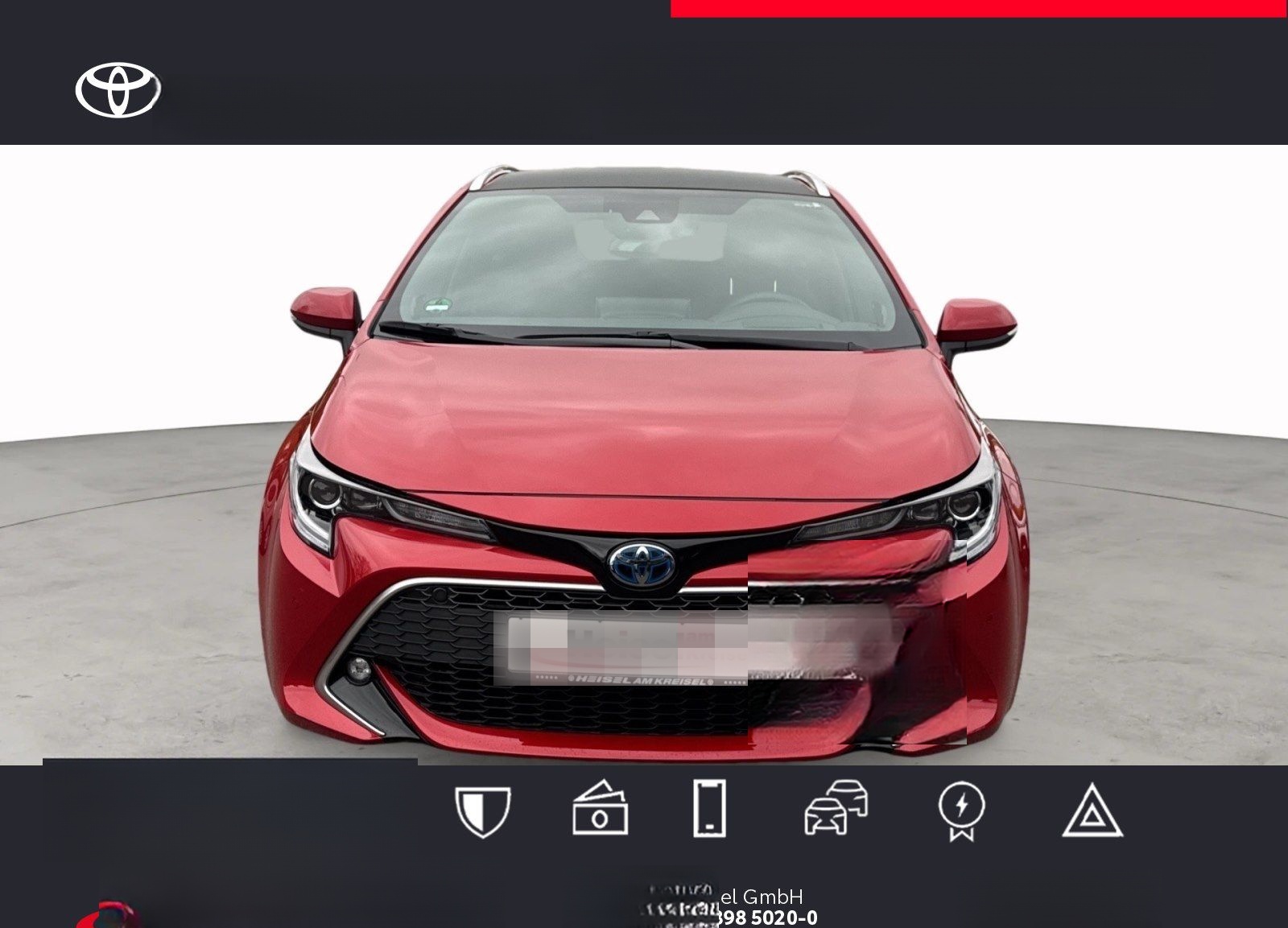 Toyota Corolla Touring Sports Hybrid Lounge---Behindert foto 8