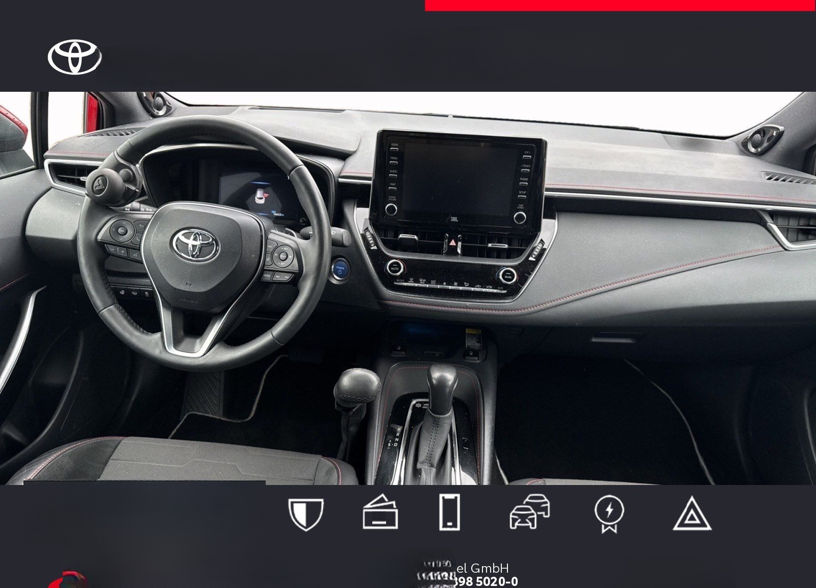 Toyota Corolla Touring Sports Hybrid Lounge---Behindert foto 10