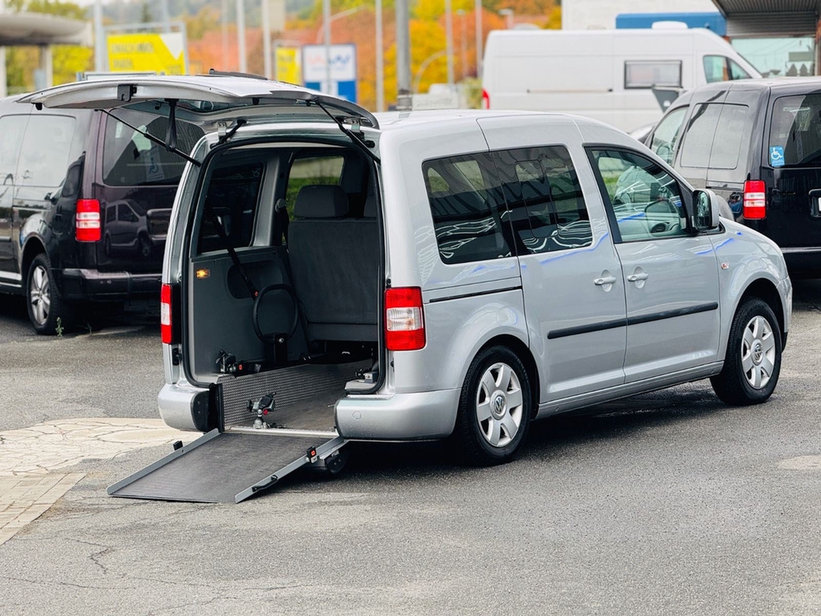 Volkswagen Caddy-DSG-Behindertengerecht-Rampe foto 6