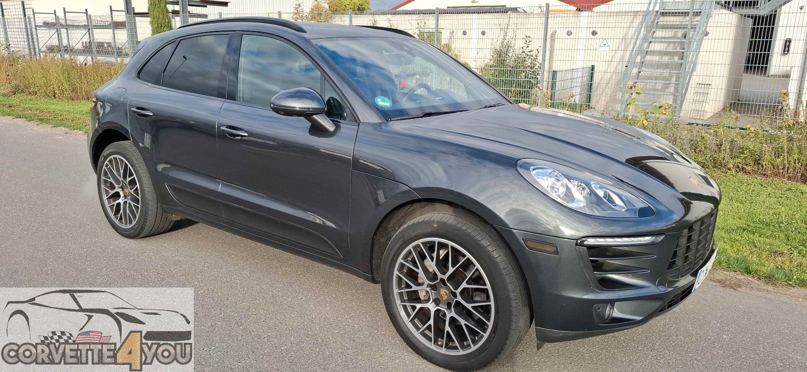 Porsche Macan S V6 3.0 Leder schwarz Carplay foto 2