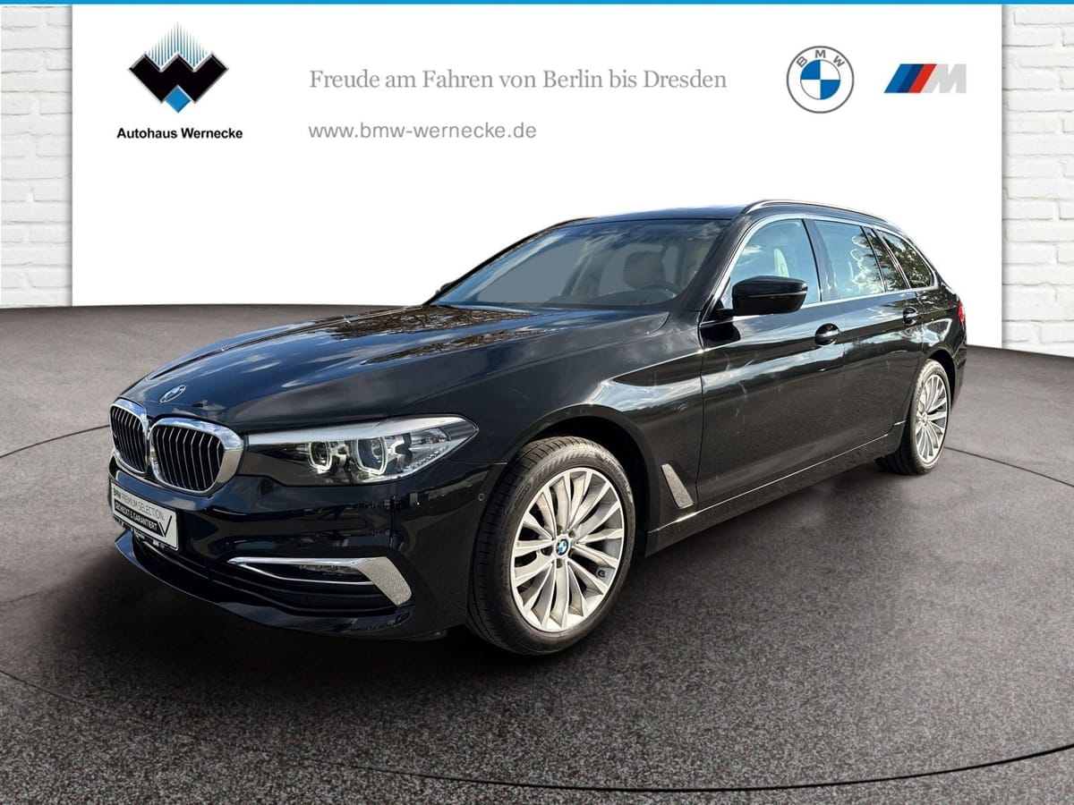 BMW 520d Touring HUD AHK Shz. Klimaaut foto 3