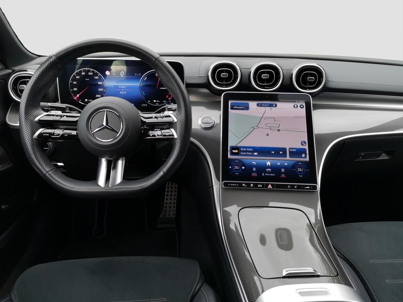 Mercedes-Benz C 300 e AMG*Burmester*SpurH*Night-Paket*LED*SHZ* foto 9