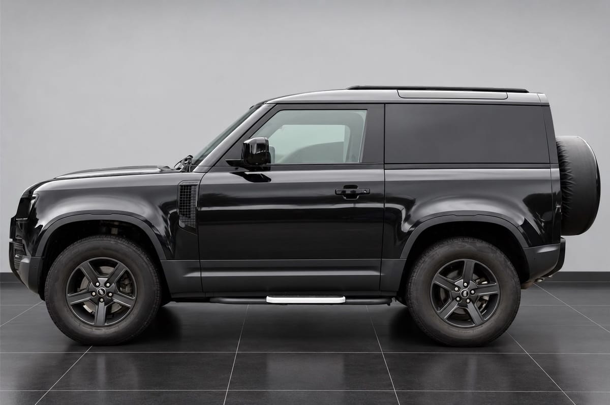 Land Rover Defender 90 Hard Top 3.0 D200 ,AHK,LED,LKW-Zulla foto 9