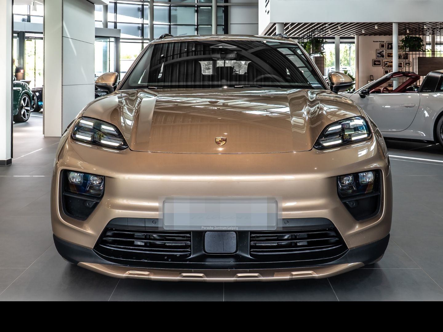 Porsche Macan 4 FnW-Goldbronze Burmester Matrix Luft foto 4