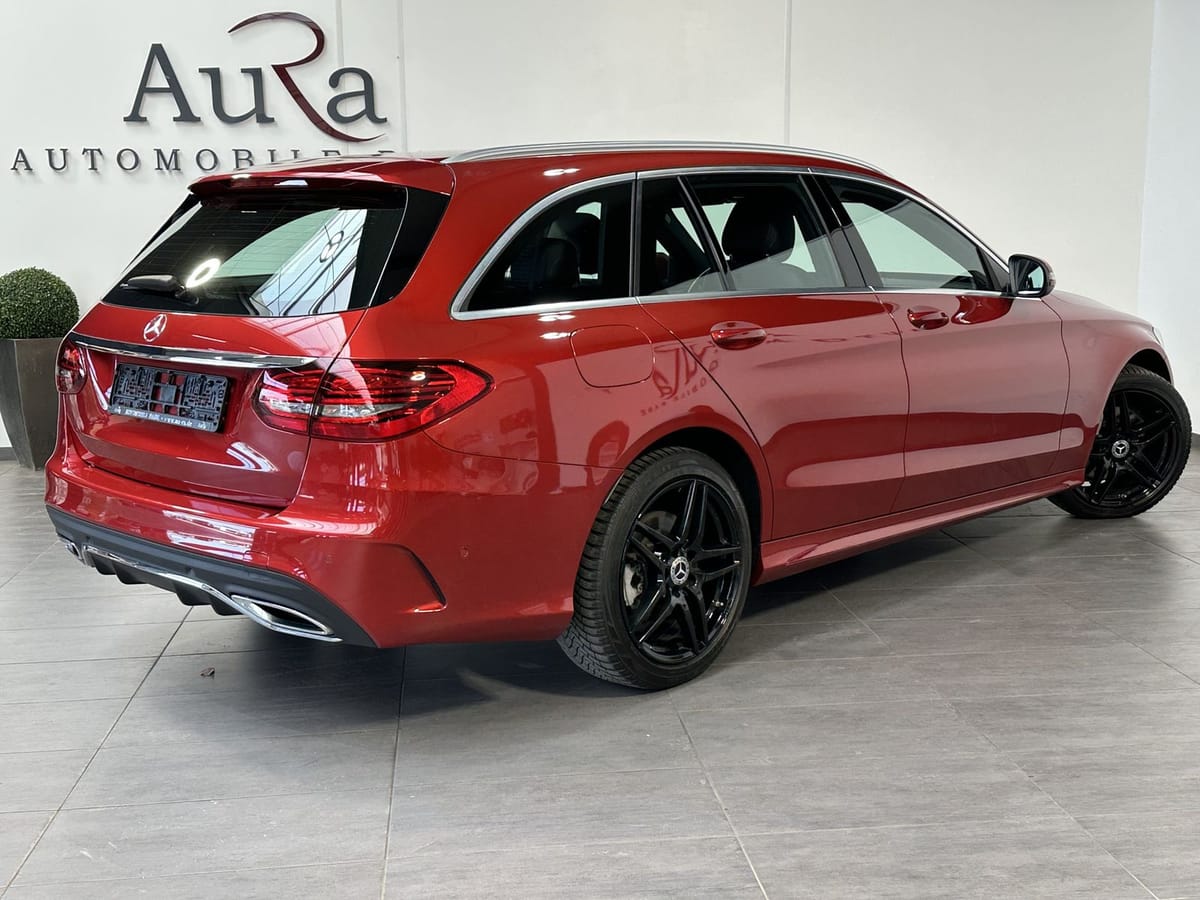 Mercedes-Benz C 220 d T 4Matic AMG-Line NAV+LED+18ZOLL foto 4