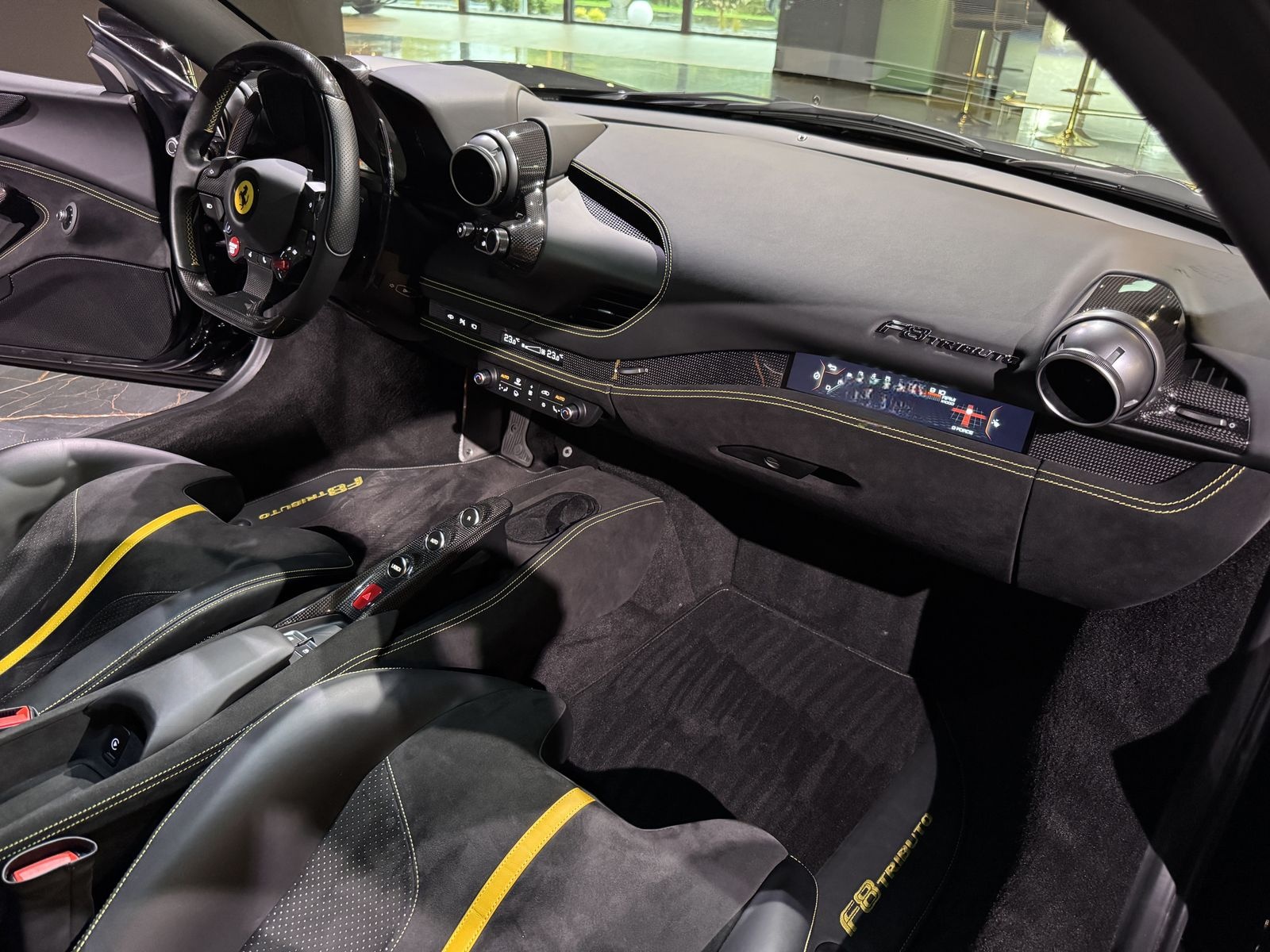 Ferrari F8 Tributo BRD*u-frei*Carbon*Lift*Racing Seats foto 15