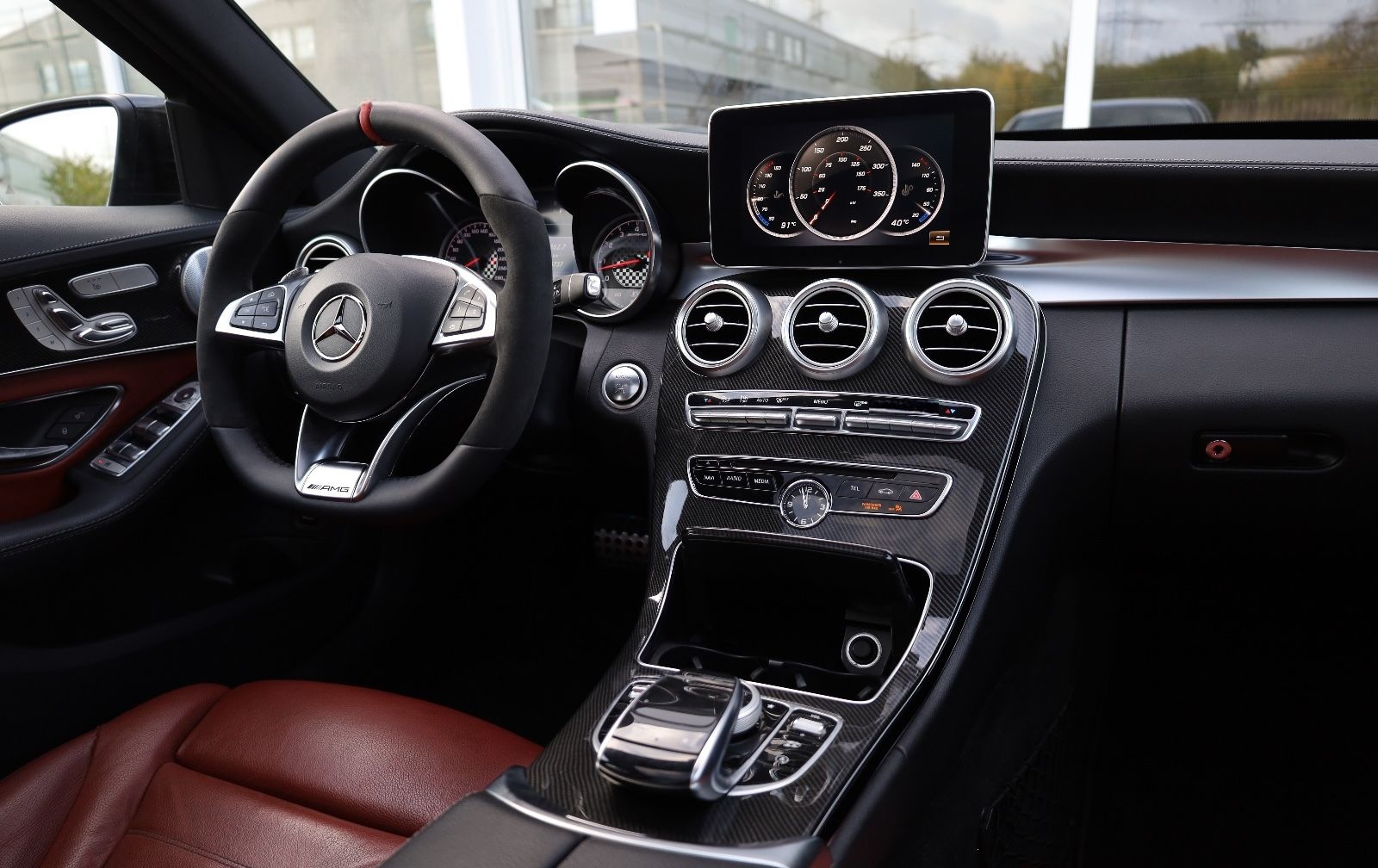 Mercedes-Benz C43 AMG 4MATIC/360*/PANO/Burmester/SHZ/TOTW/R20 foto 17