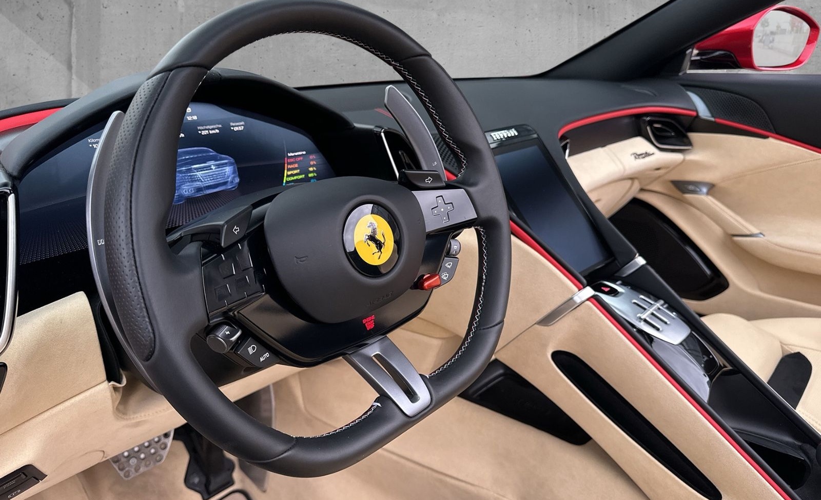 Ferrari Roma Spider*dt. Auto*360° Kam*Belüftet*Neck Warm foto 19